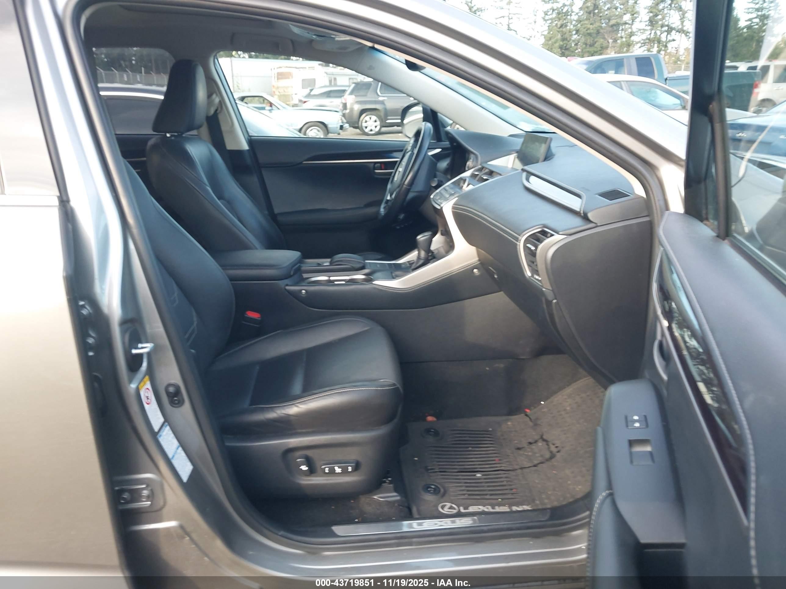 2015 Lexus Nx 300h   Silver vin: JTJBJRBZXF2010955