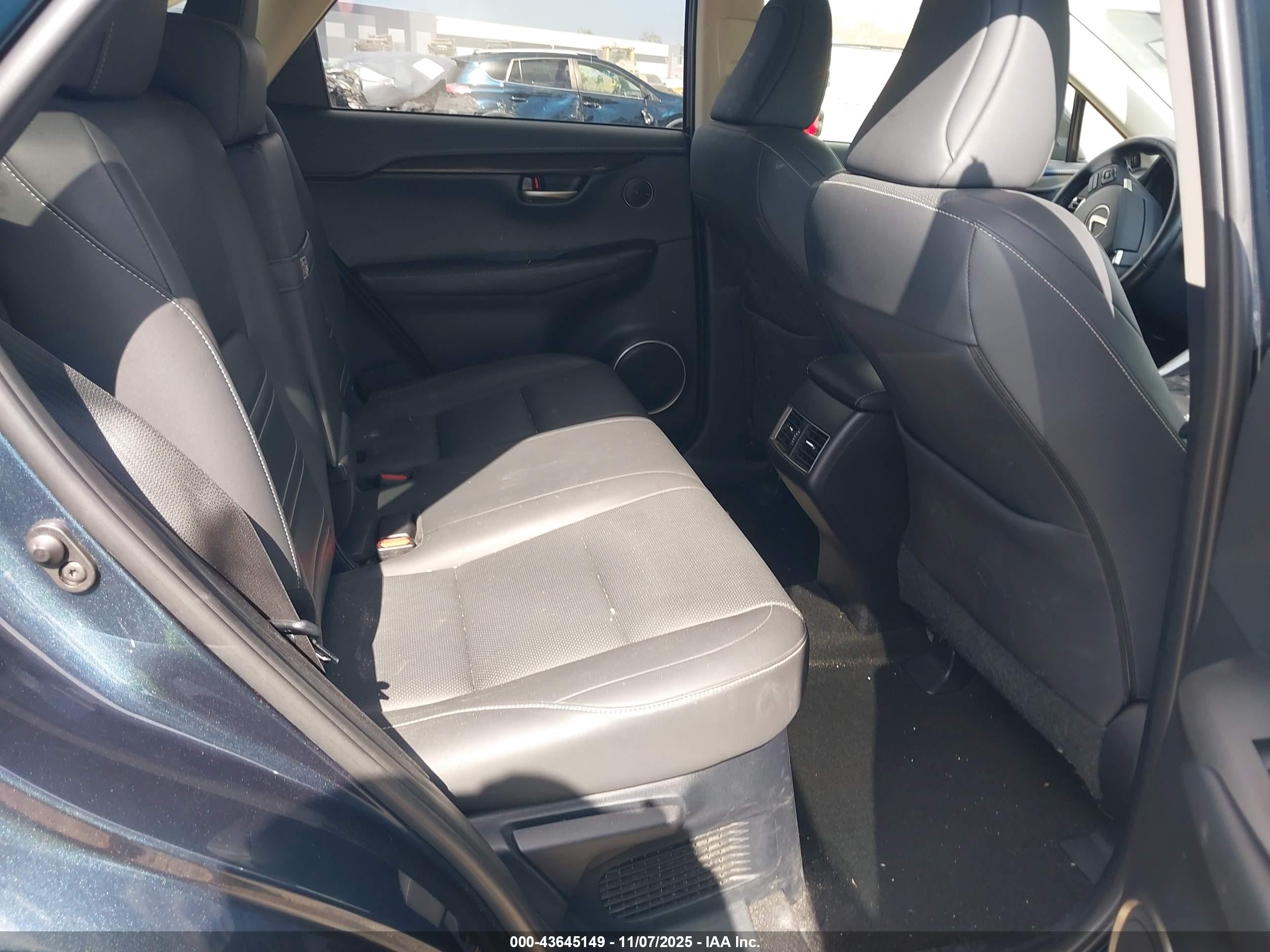 2015 Lexus Nx 300h   Blue vin: JTJBJRBZXF2013208