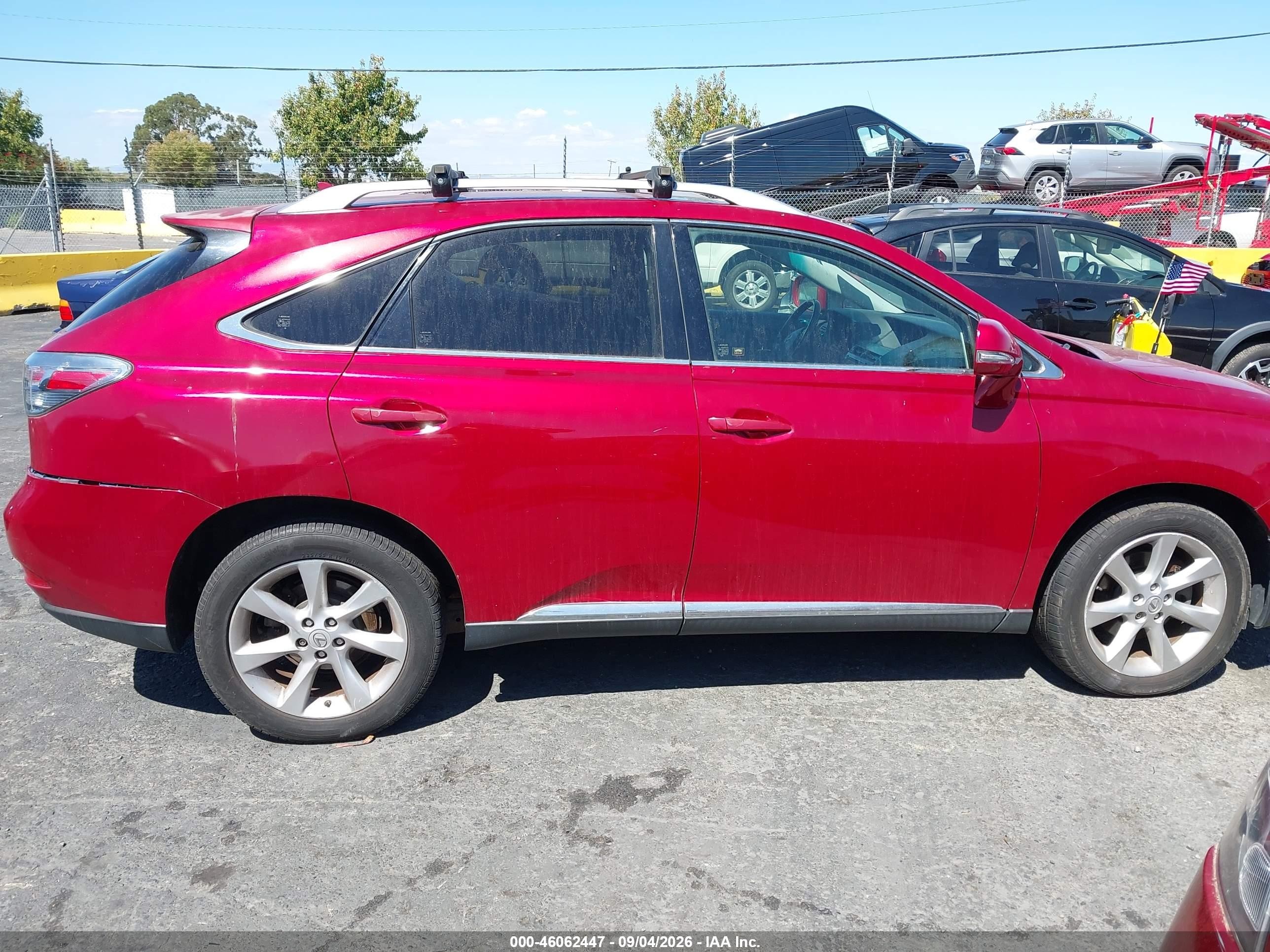 2010 Lexus Rx 350   Maroon vin: JTJBK1BA0A2410847