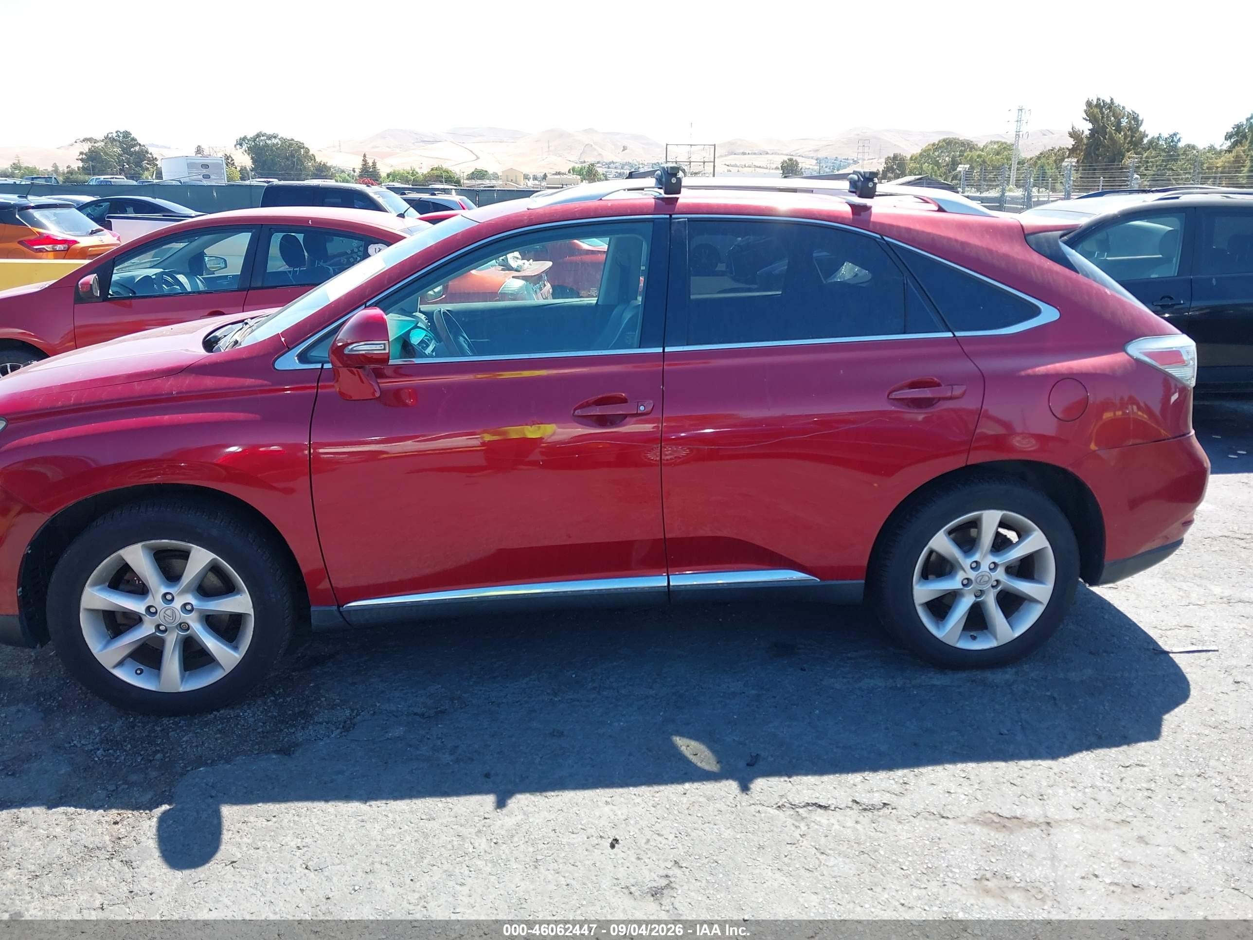 2010 Lexus Rx 350   Maroon vin: JTJBK1BA0A2410847