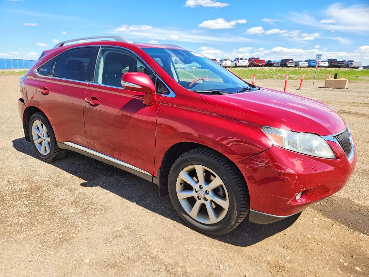 2011 Lexus Rx 350 Red vin: JTJBK1BA0B2010689