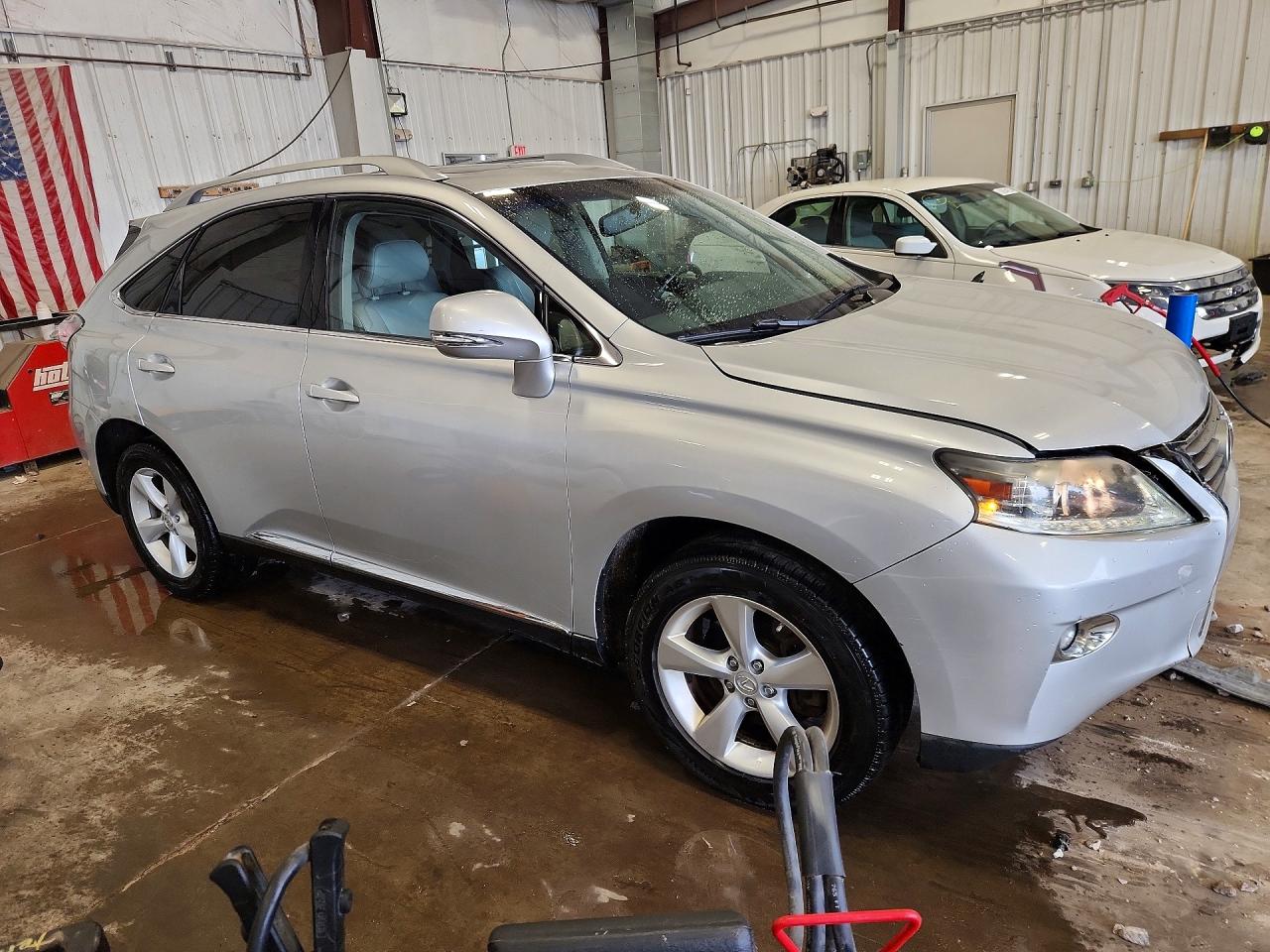 2013 Lexus Rx 350 Base Серебряный vin: JTJBK1BA0D2458840