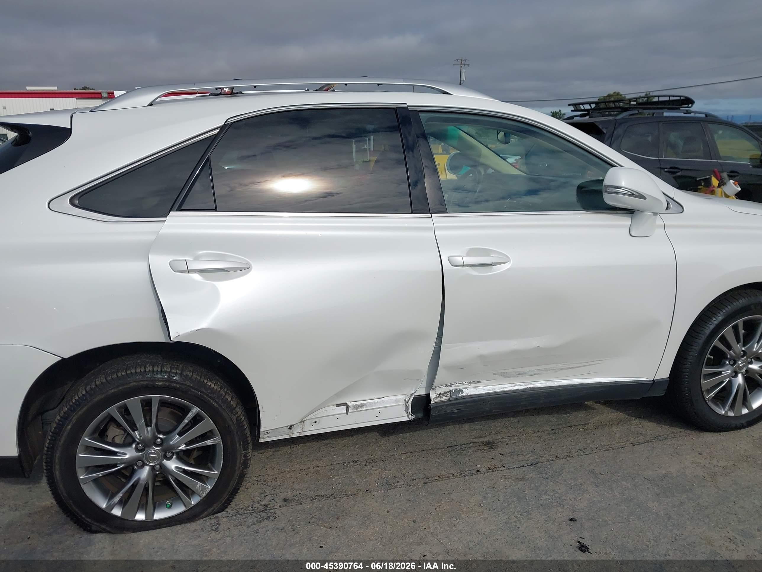 2014 Lexus Rx 350   White vin: JTJBK1BA0E2462694