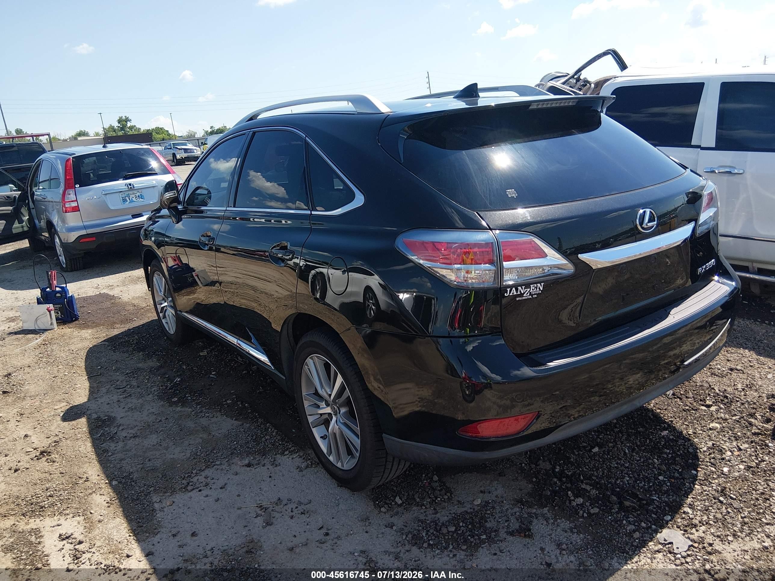 2015 Lexus Rx 350   Black vin: JTJBK1BA0F2479903