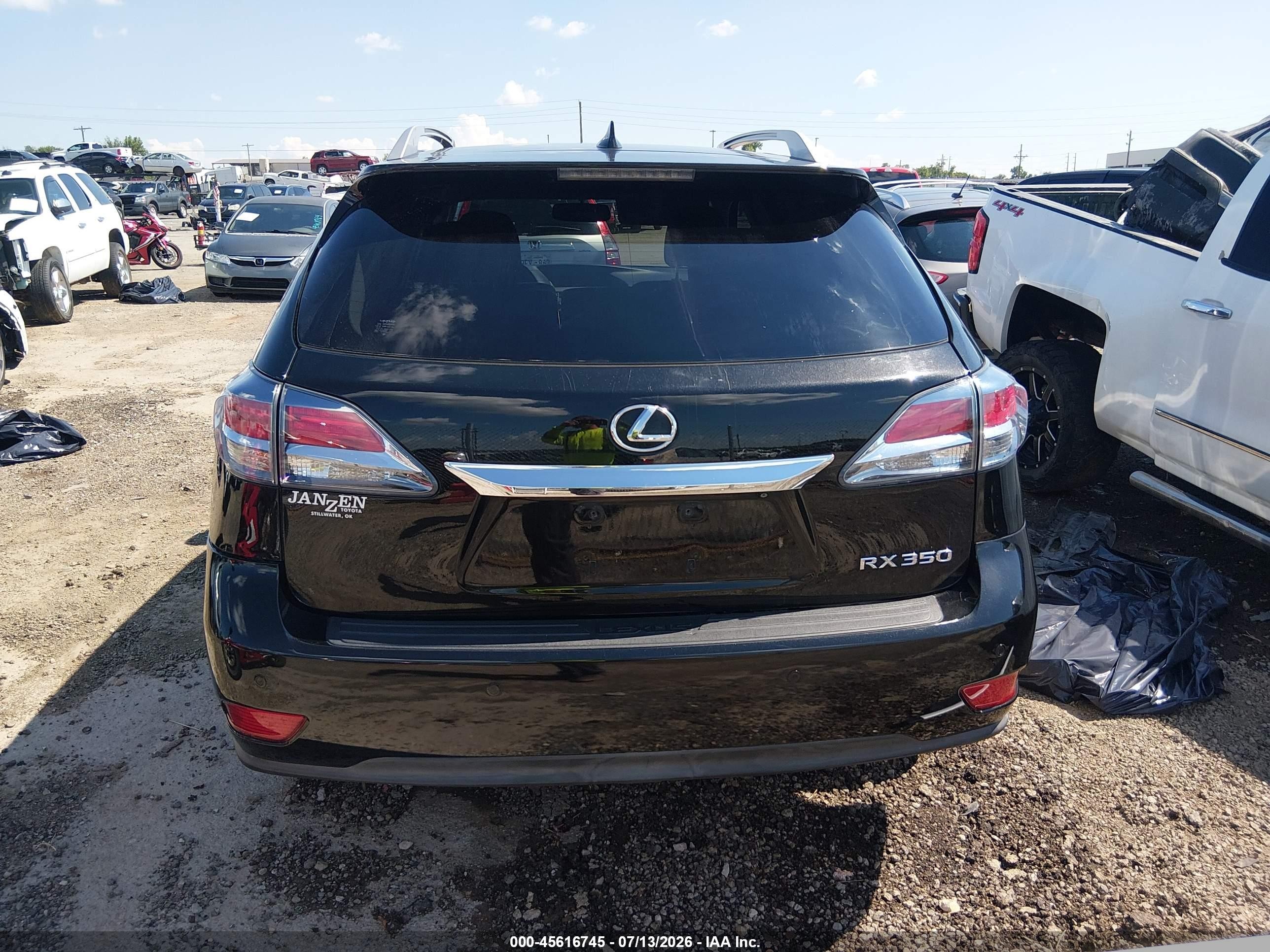 2015 Lexus Rx 350   Black vin: JTJBK1BA0F2479903