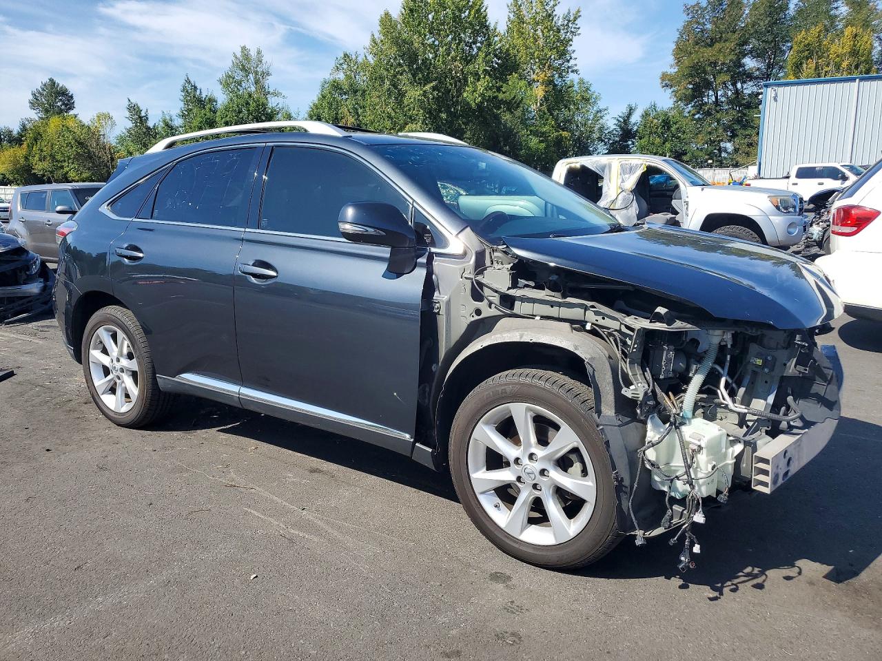 2010 Lexus Rx 350 Gray vin: JTJBK1BA1A2006553