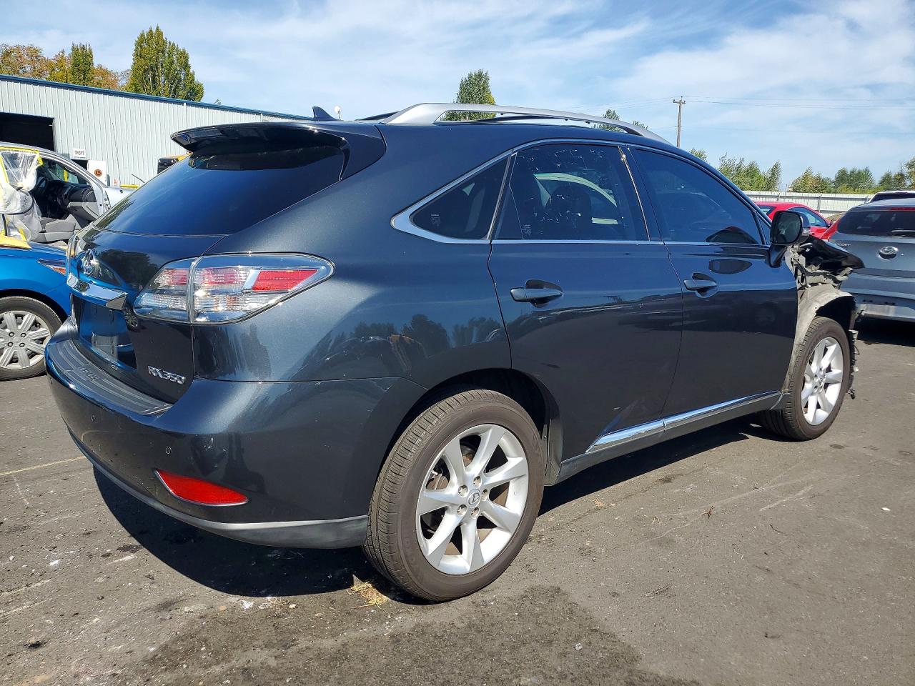 2010 Lexus Rx 350 Gray vin: JTJBK1BA1A2006553