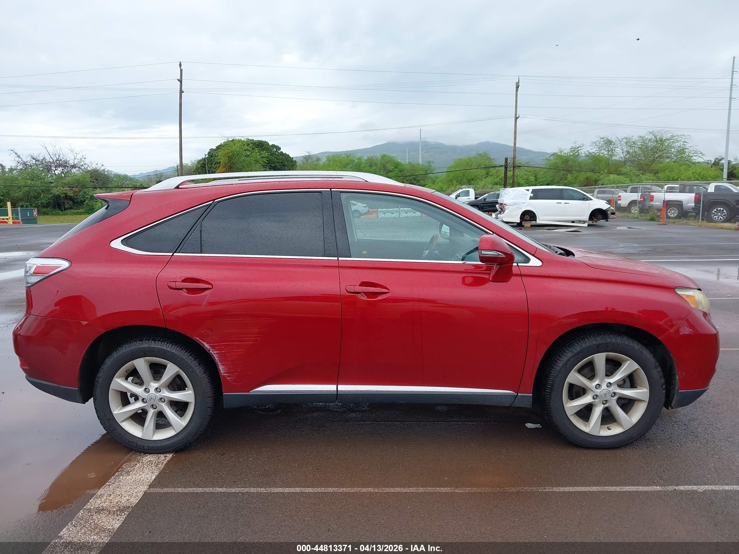 2010 Lexus Rx 350   Красный vin: JTJBK1BA1A2413711