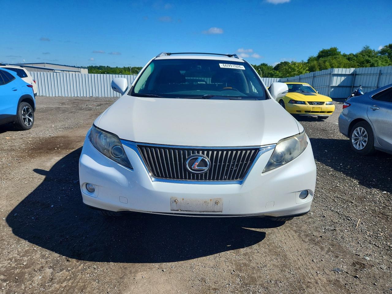 2011 Lexus Rx 350 Белый vin: JTJBK1BA1B2013648
