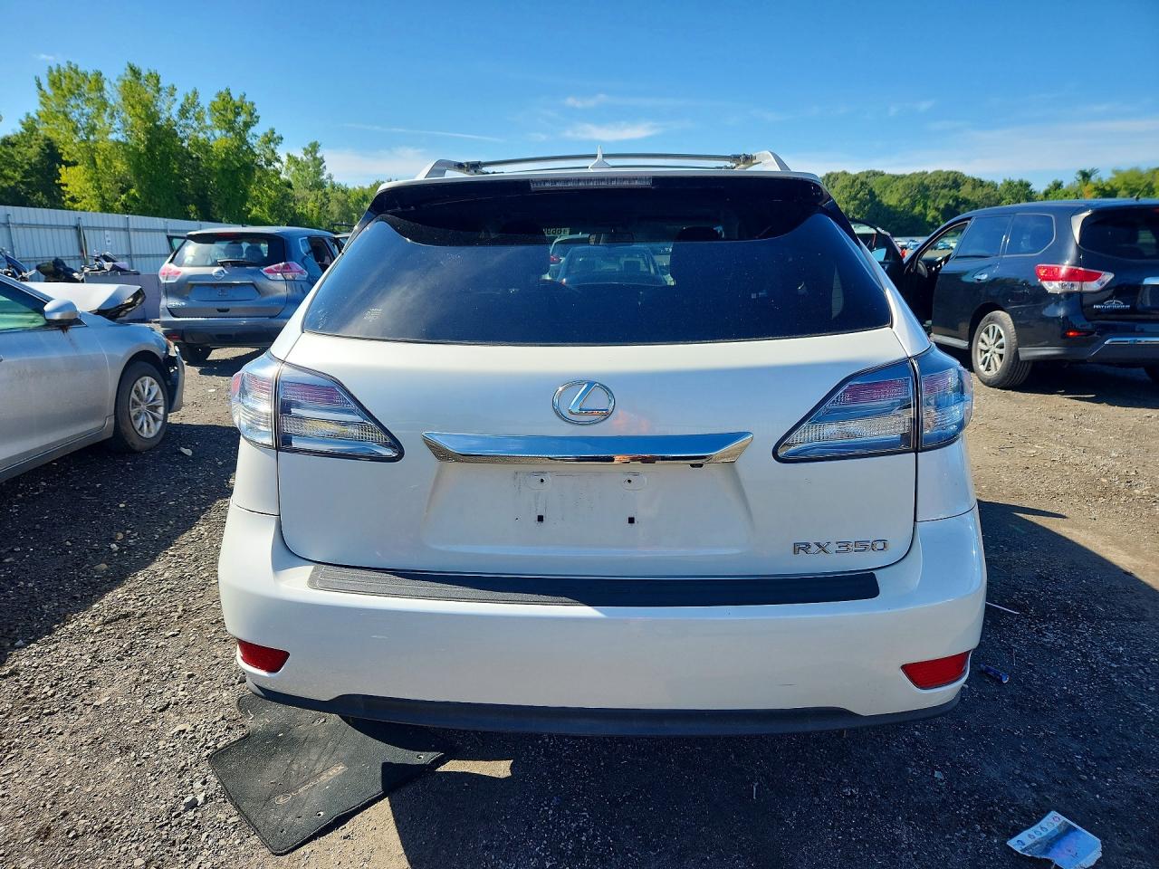 2011 Lexus Rx 350 Белый vin: JTJBK1BA1B2013648