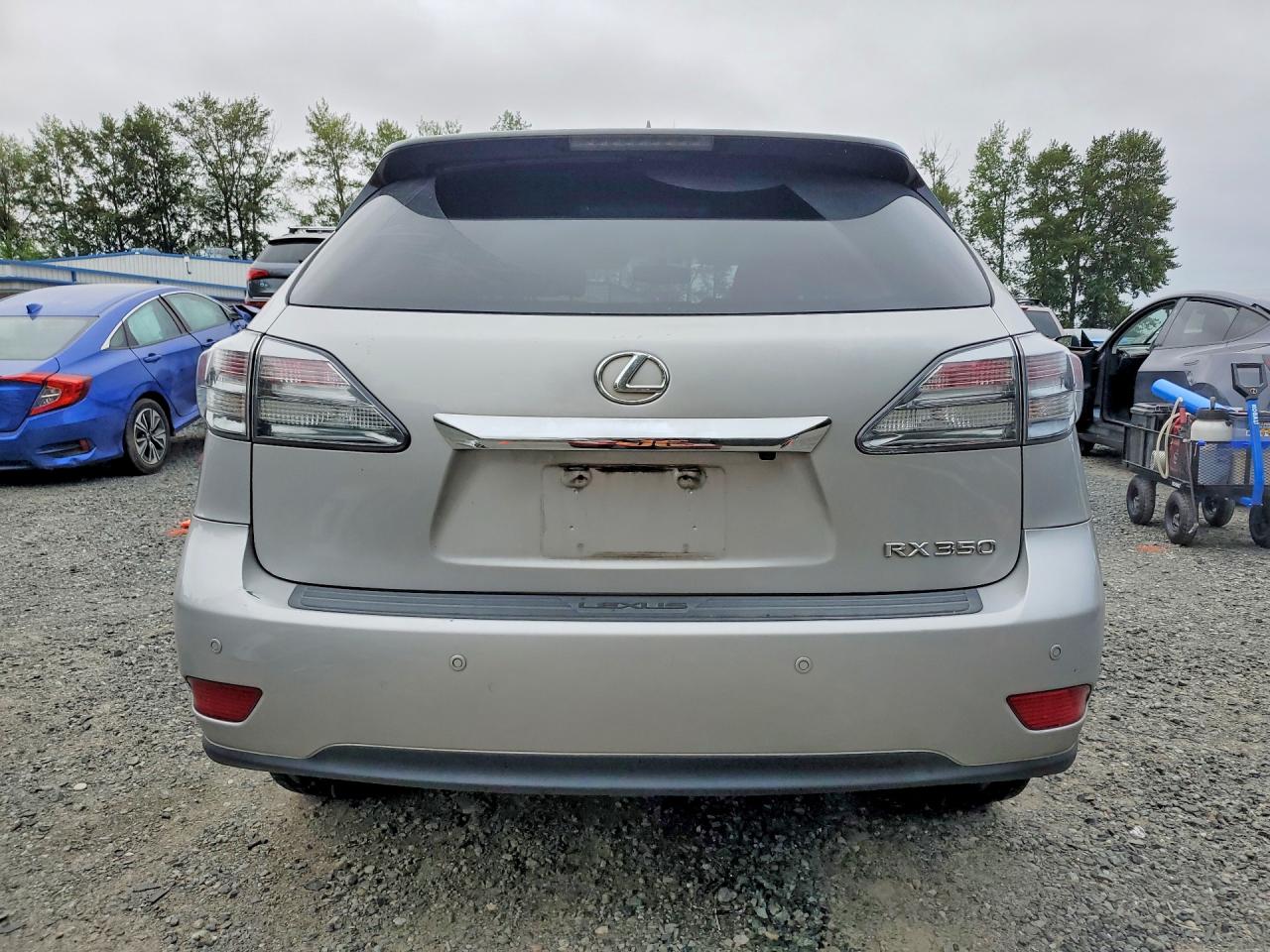 2012 Lexus Rx 350 Серебряный vin: JTJBK1BA1C2445254