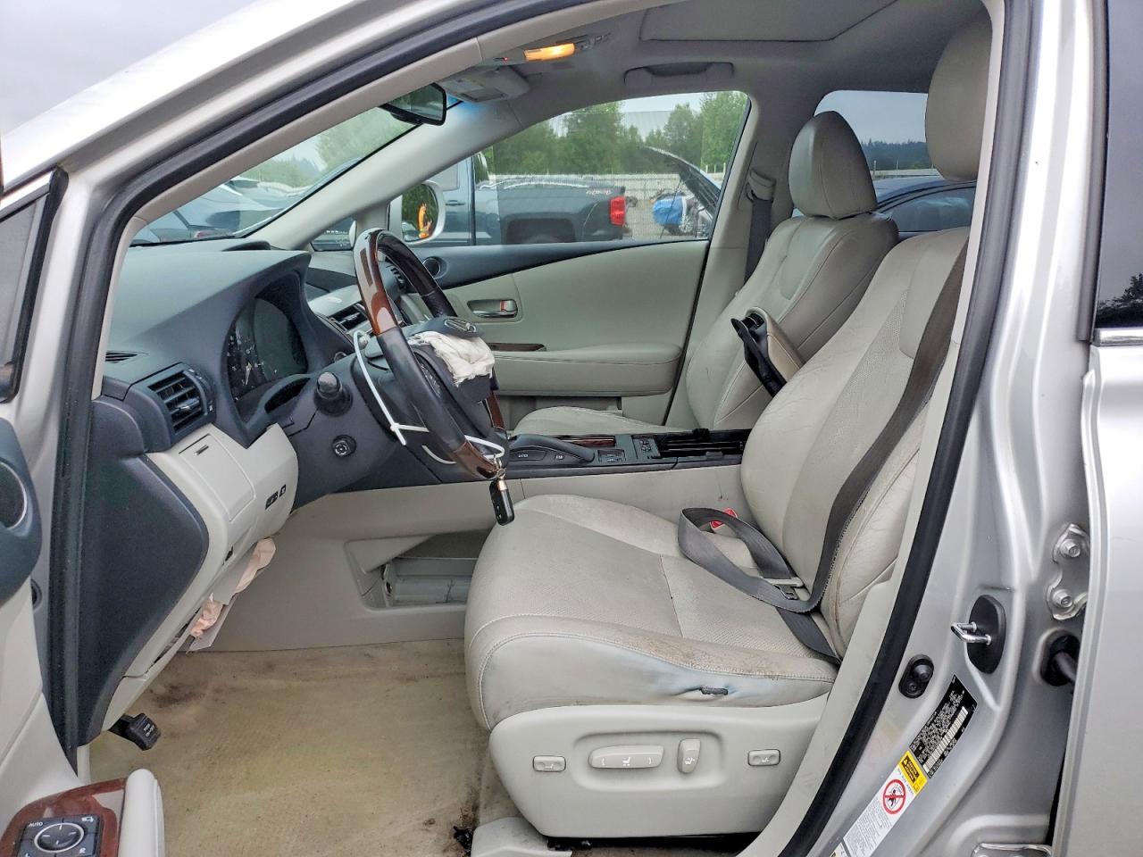 2012 Lexus Rx 350 Серебряный vin: JTJBK1BA1C2445254
