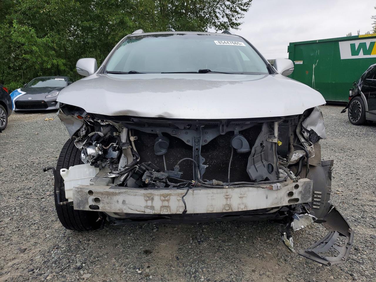 2012 Lexus Rx 350 Серебряный vin: JTJBK1BA1C2445254