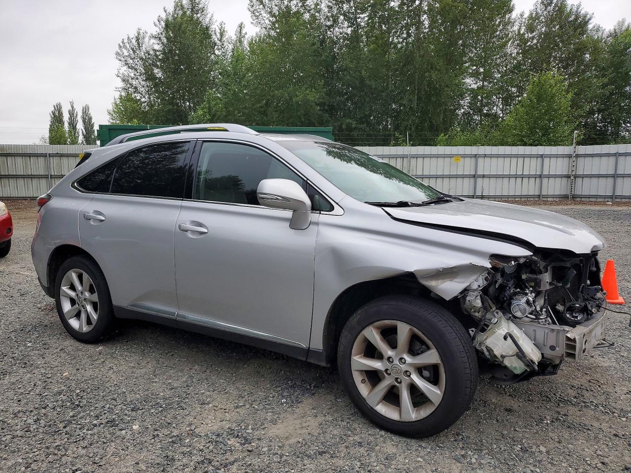 2012 Lexus Rx 350 Серебряный vin: JTJBK1BA1C2445254