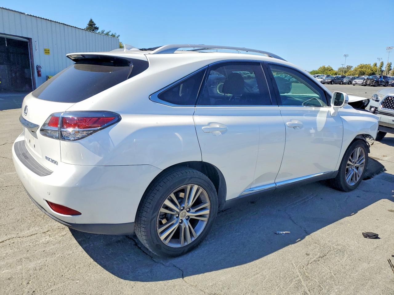 2015 Lexus Rx 350 Base Белый vin: JTJBK1BA1F2483314