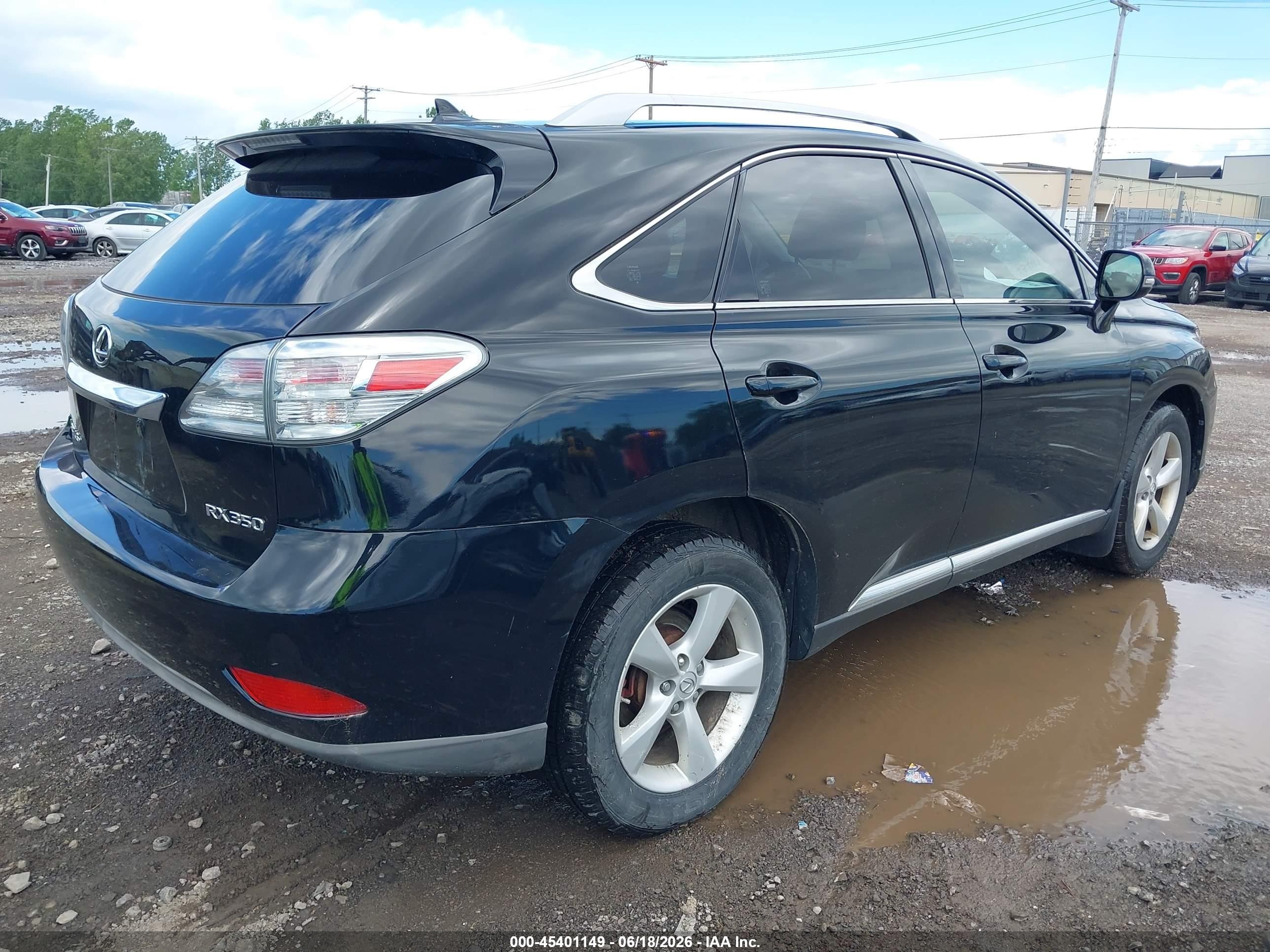 2010 Lexus Rx 350   Black vin: JTJBK1BA2A2001006