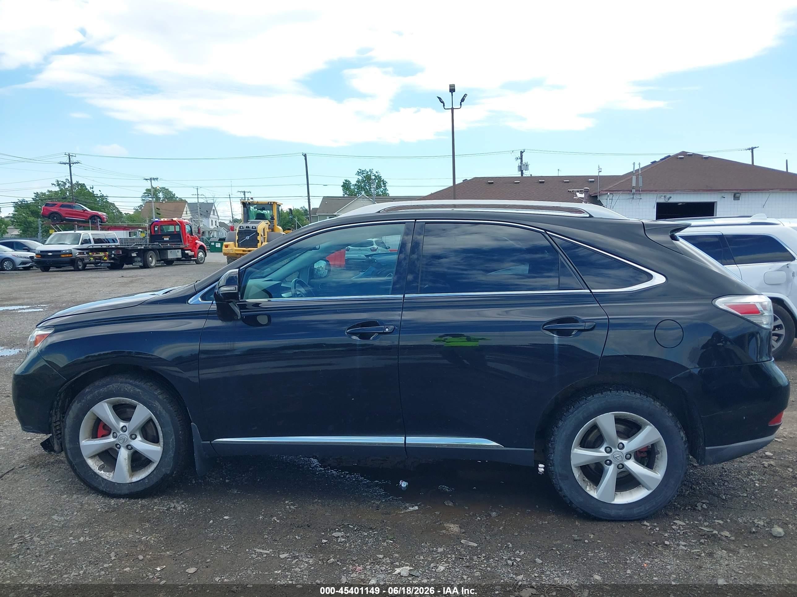 2010 Lexus Rx 350   Black vin: JTJBK1BA2A2001006