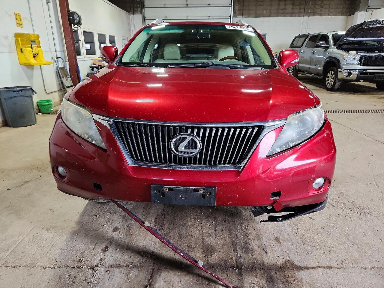 2011 Lexus Rx 350 Red vin: JTJBK1BA2B2015540