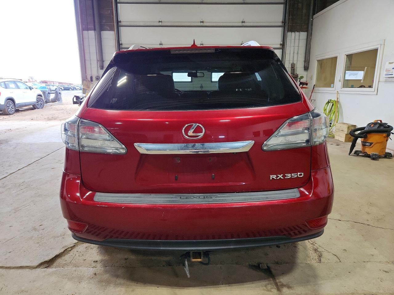 2011 Lexus Rx 350 Red vin: JTJBK1BA2B2015540