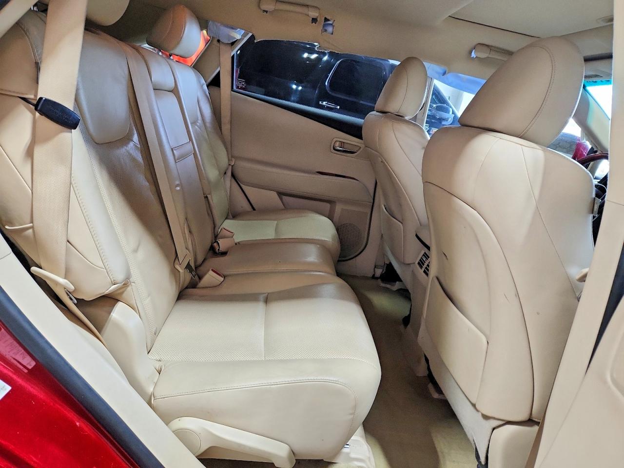 2011 Lexus Rx 350 Red vin: JTJBK1BA2B2015540