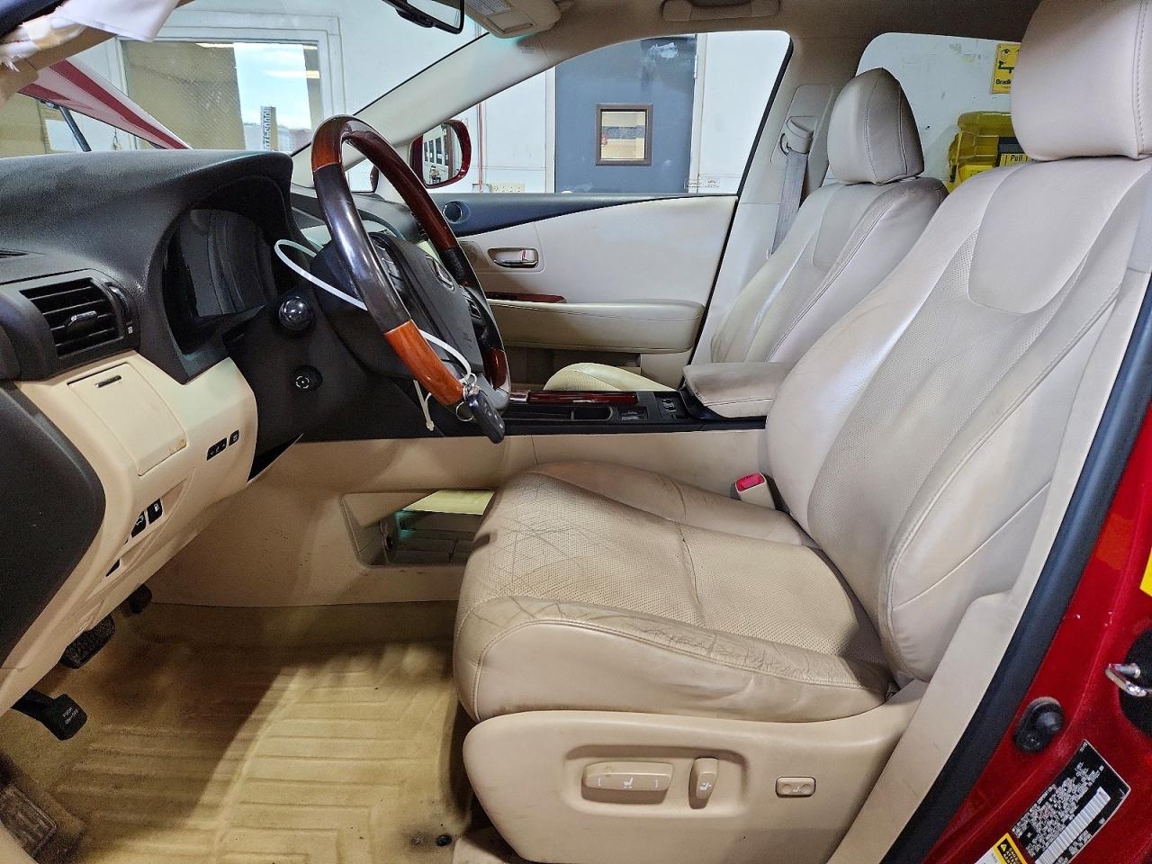 2011 Lexus Rx 350 Red vin: JTJBK1BA2B2015540