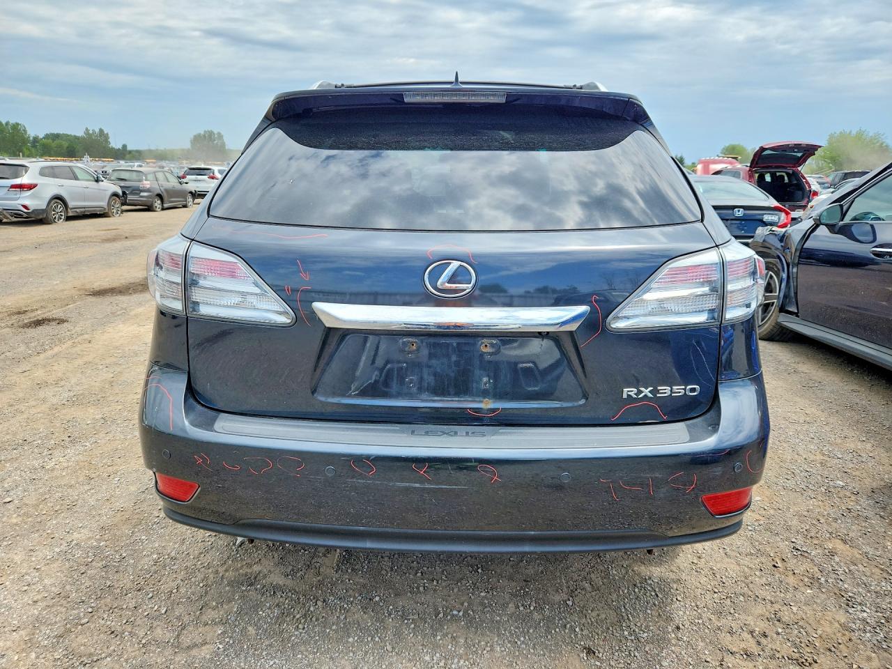 2011 Lexus Rx 350 Серый vin: JTJBK1BA2B2439297