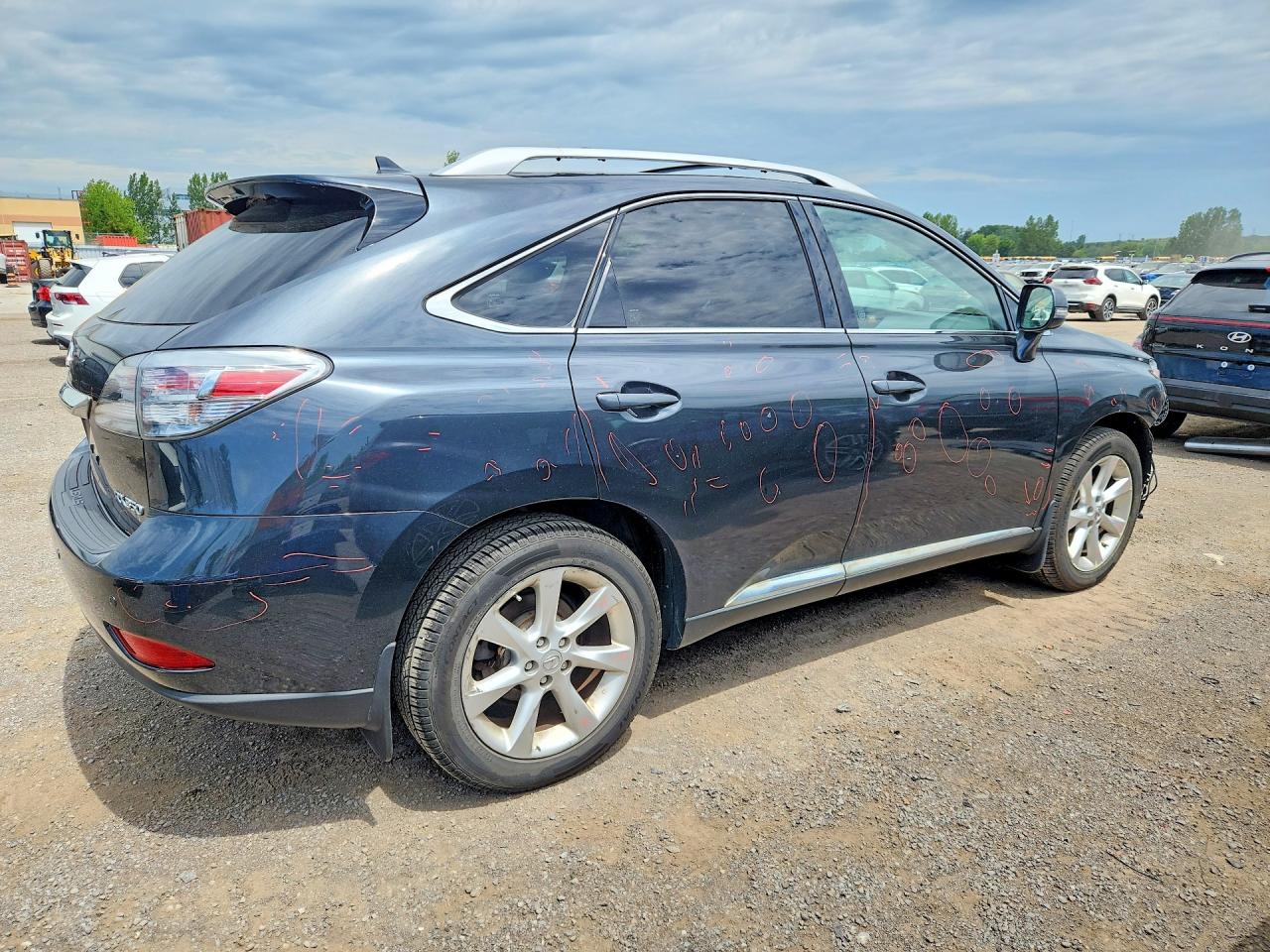 2011 Lexus Rx 350 Серый vin: JTJBK1BA2B2439297