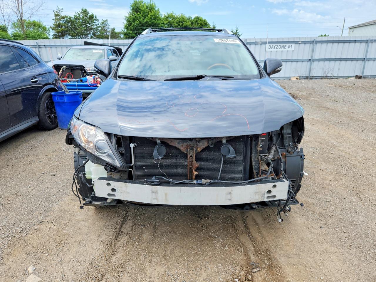 2011 Lexus Rx 350 Серый vin: JTJBK1BA2B2439297