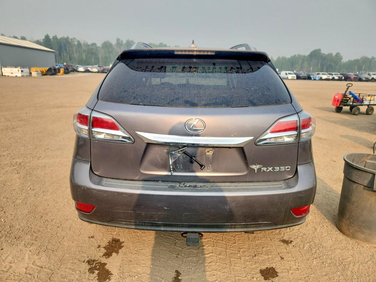 2013 Lexus Rx 350 Base Gray vin: JTJBK1BA2D2451162