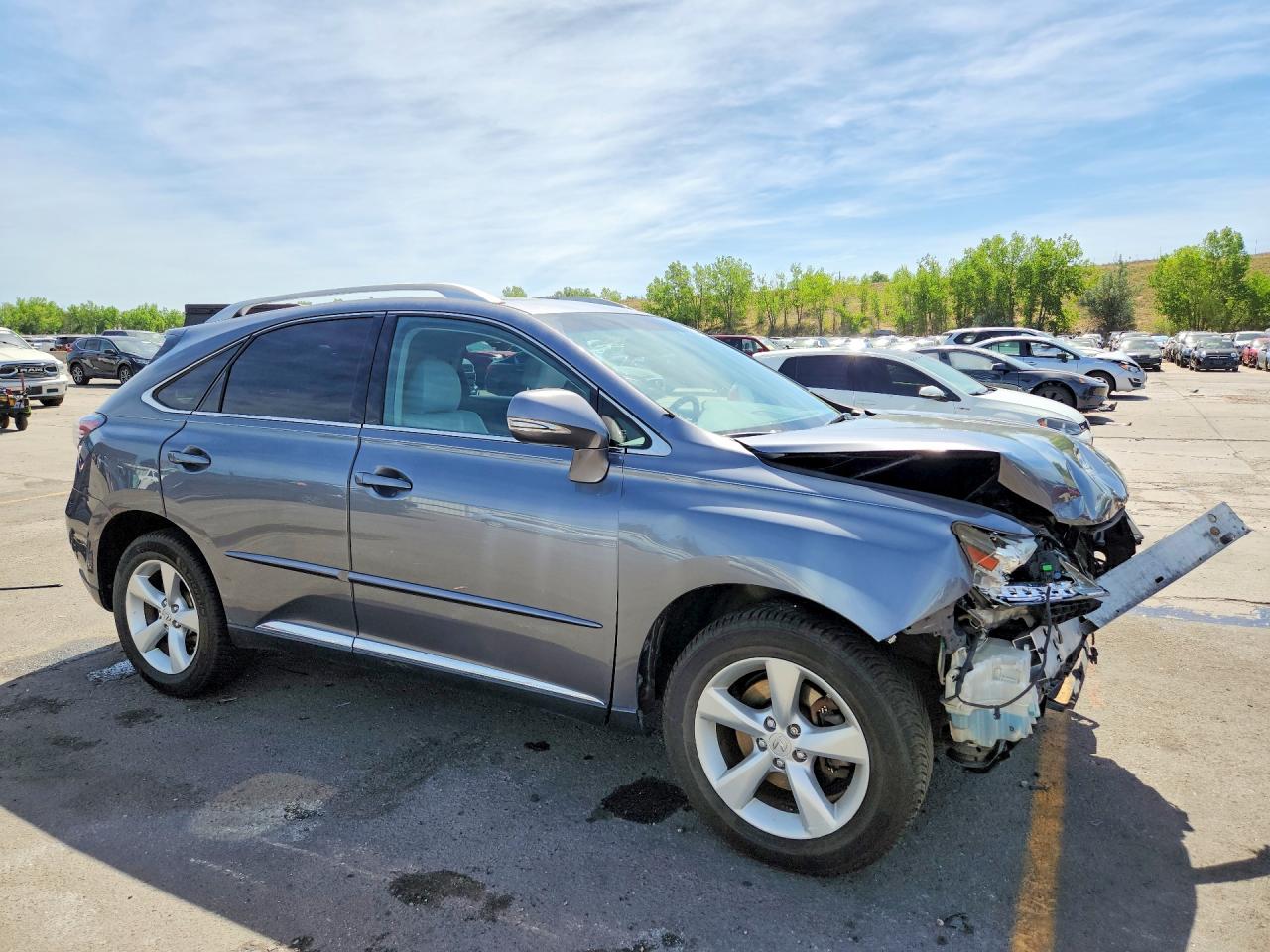 2013 Lexus Rx 350 Base Charcoal vin: JTJBK1BA2D2459150