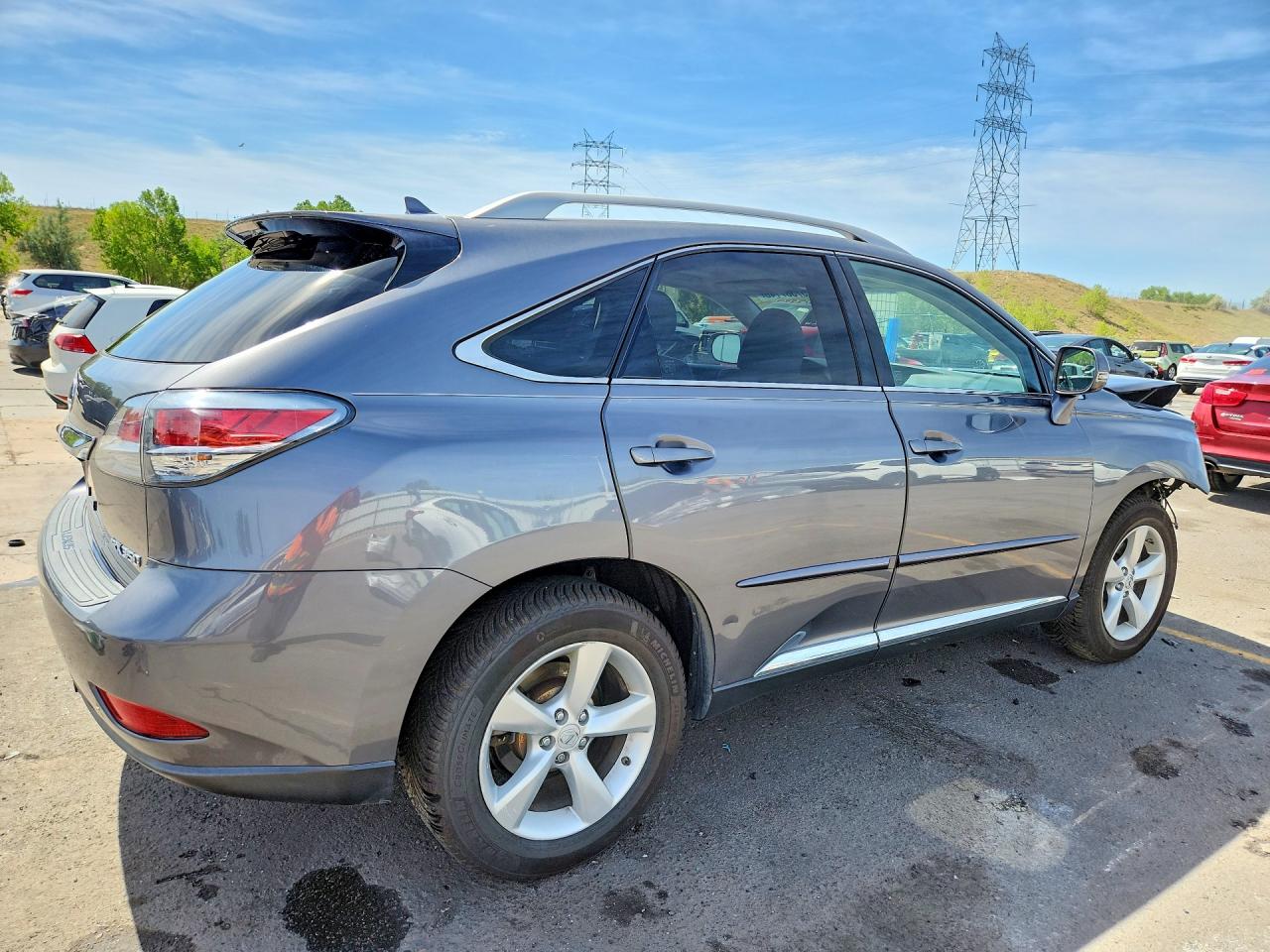 2013 Lexus Rx 350 Base Charcoal vin: JTJBK1BA2D2459150