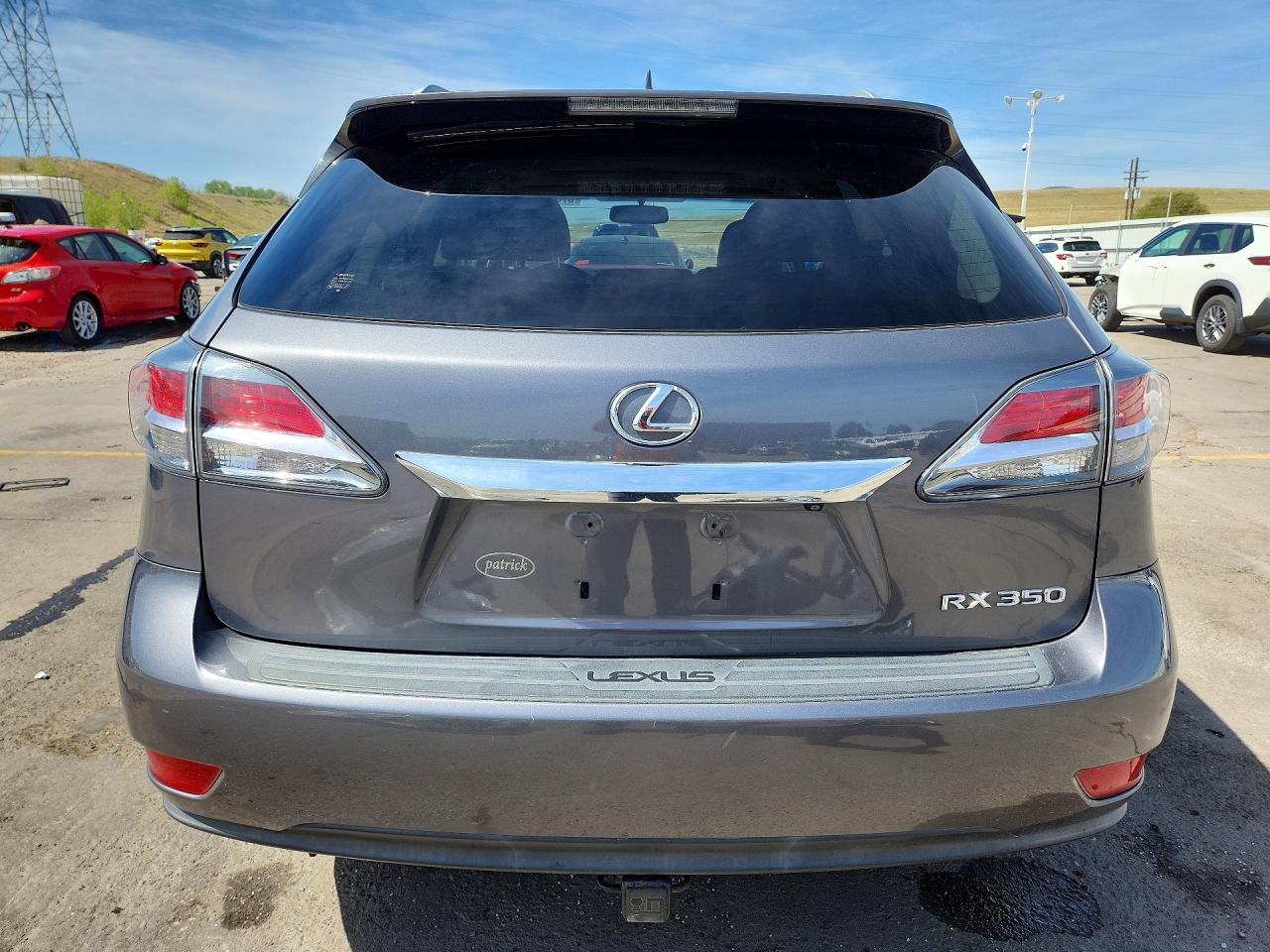 2013 Lexus Rx 350 Base Charcoal vin: JTJBK1BA2D2459150