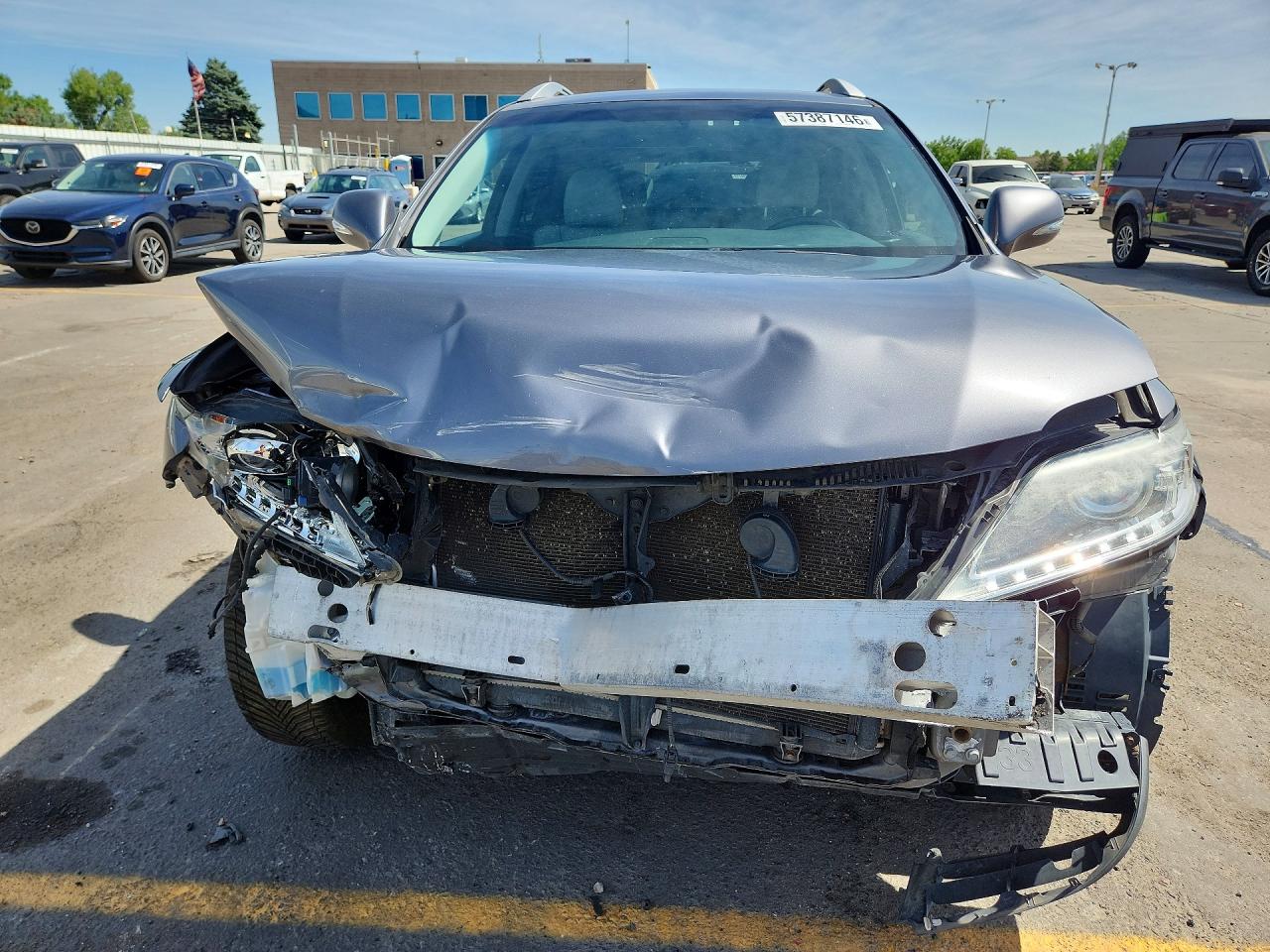 2013 Lexus Rx 350 Base Charcoal vin: JTJBK1BA2D2459150
