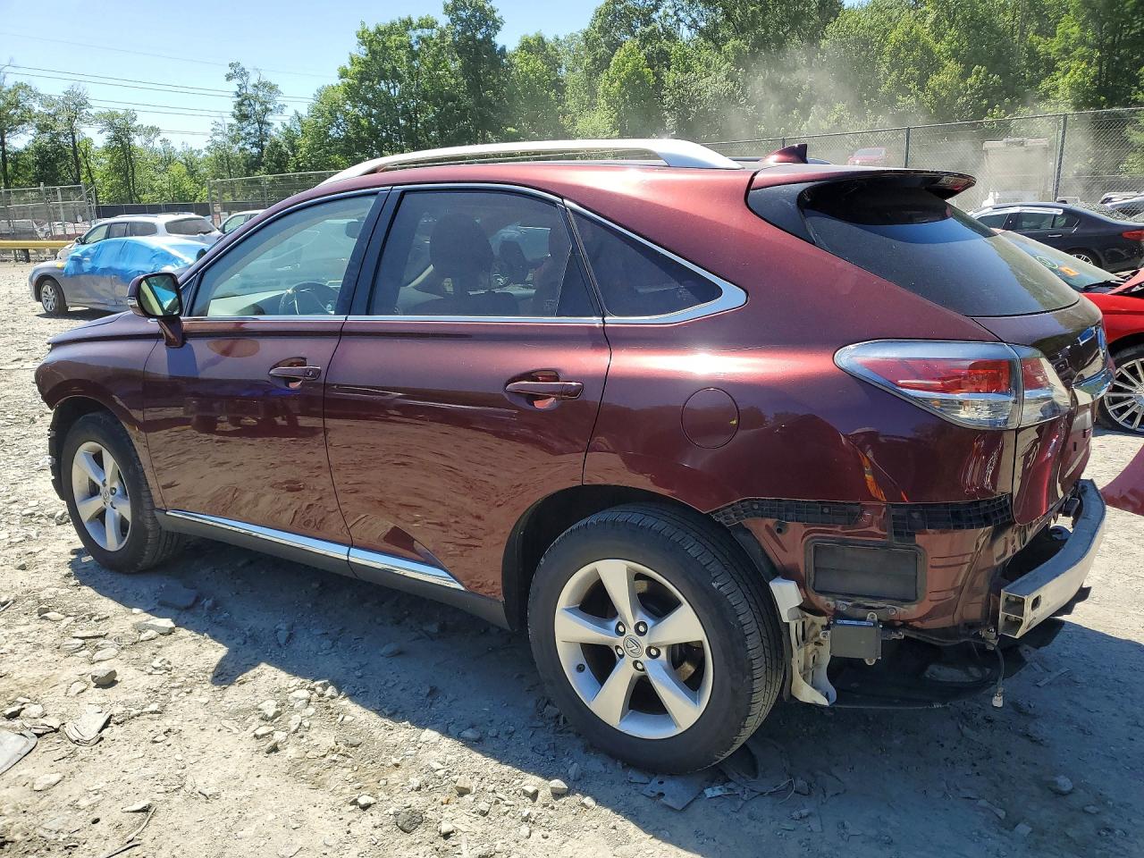 2014 Lexus Rx 350 Base Burgundy vin: JTJBK1BA2E2461255