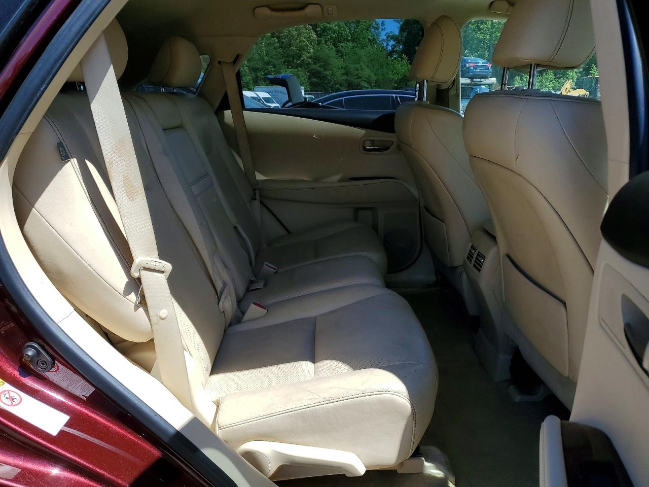 2014 Lexus Rx 350 Base Burgundy vin: JTJBK1BA2E2461255