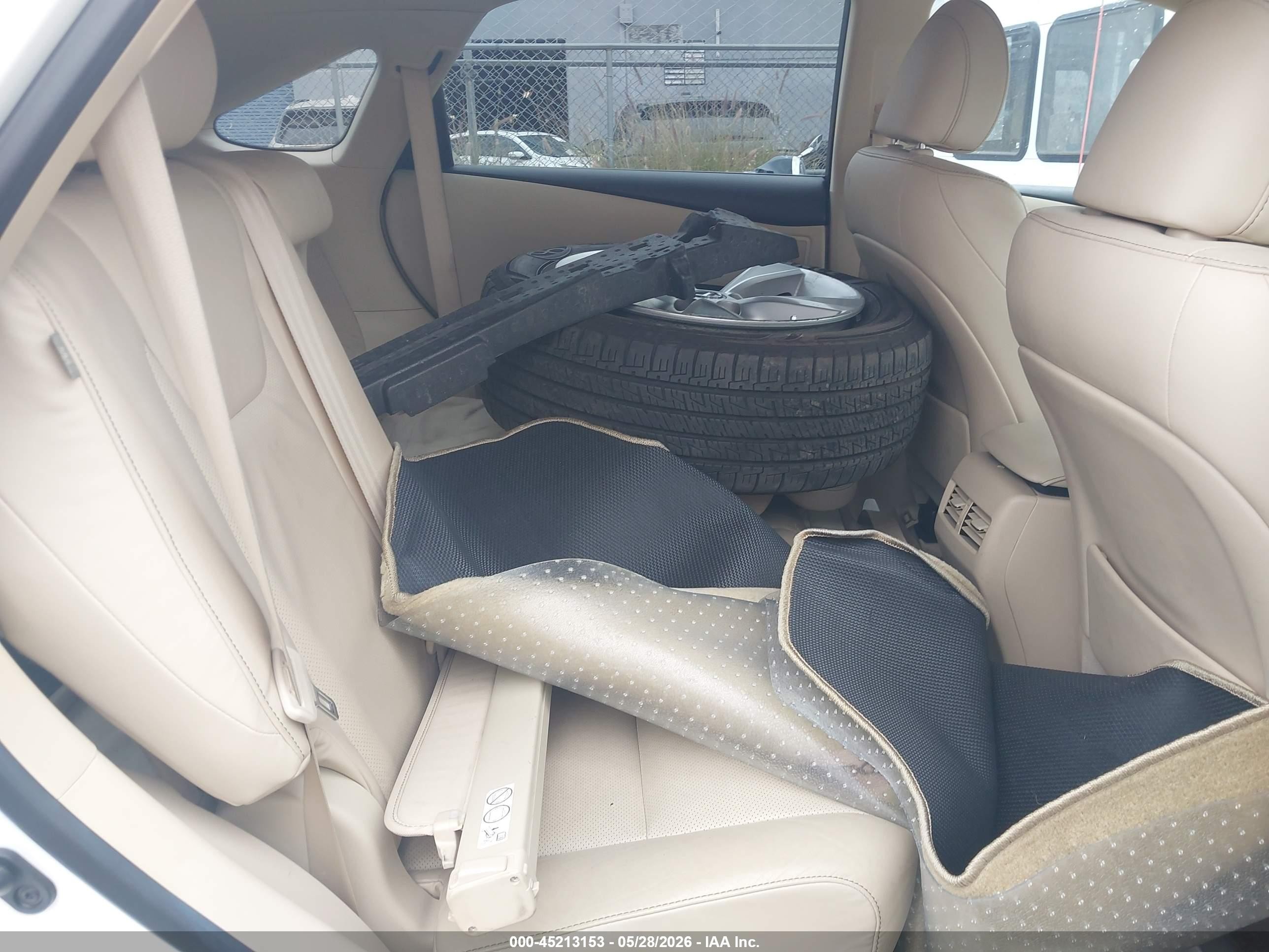 2015 Lexus Rx 350   White vin: JTJBK1BA2F2465520