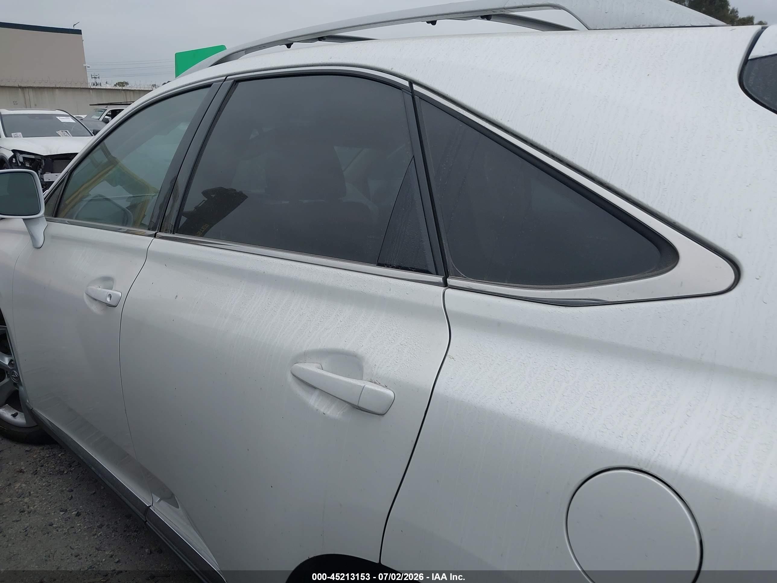2015 Lexus Rx 350   White vin: JTJBK1BA2F2465520