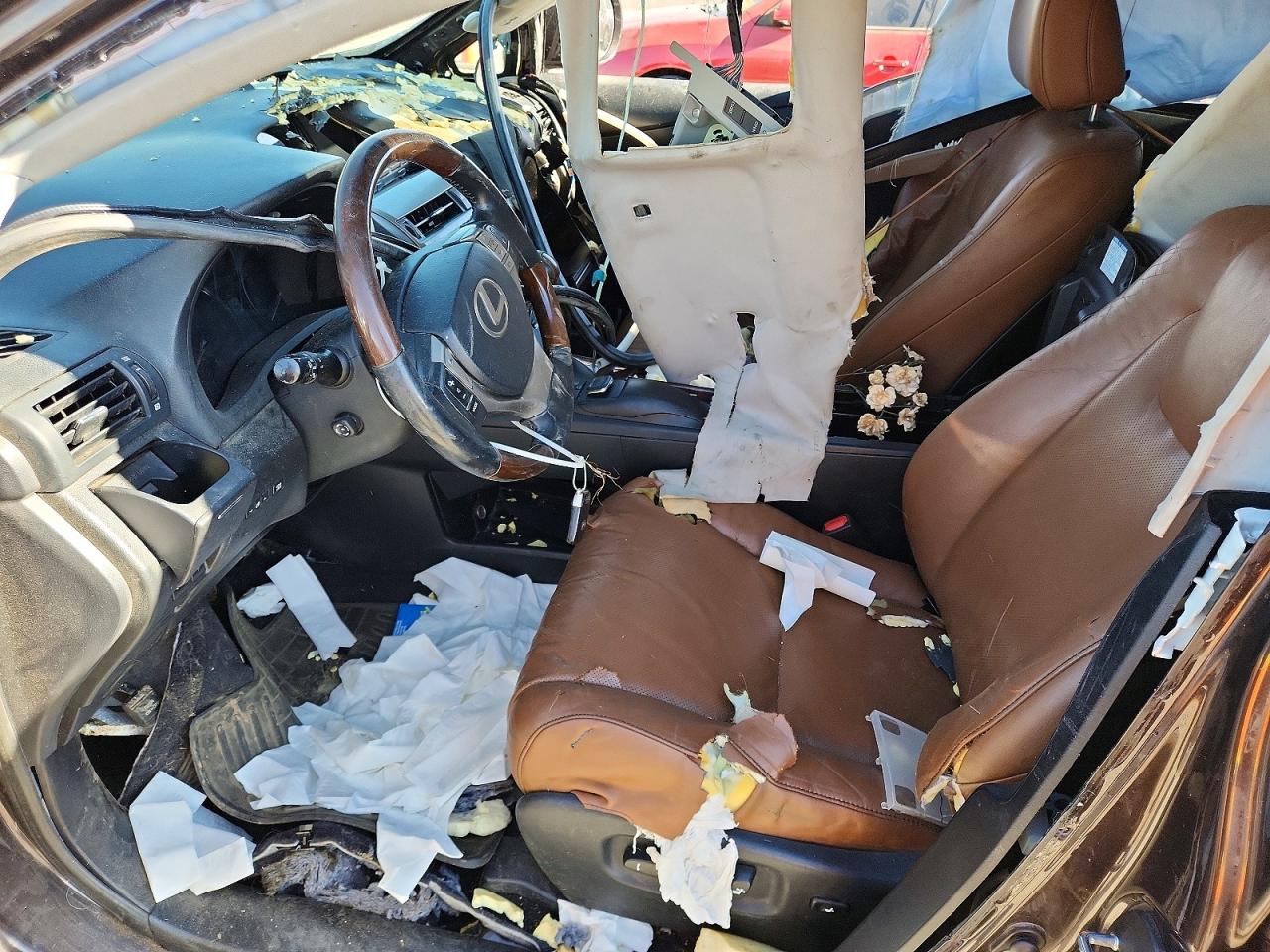 2015 Lexus Rx 350 Base Brown vin: JTJBK1BA2F2467302