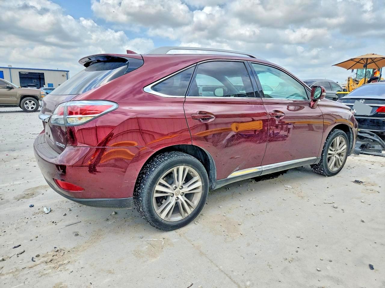 2015 Lexus Rx 350 Base Burgundy vin: JTJBK1BA2F2483659