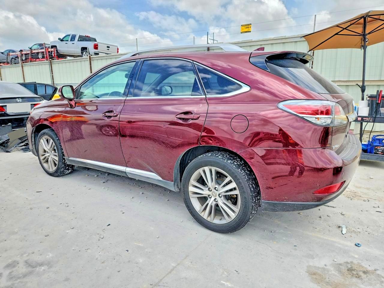 2015 Lexus Rx 350 Base Burgundy vin: JTJBK1BA2F2483659