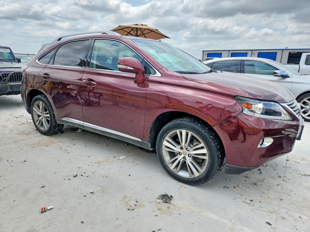 2015 Lexus Rx 350 Base Burgundy vin: JTJBK1BA2F2483659