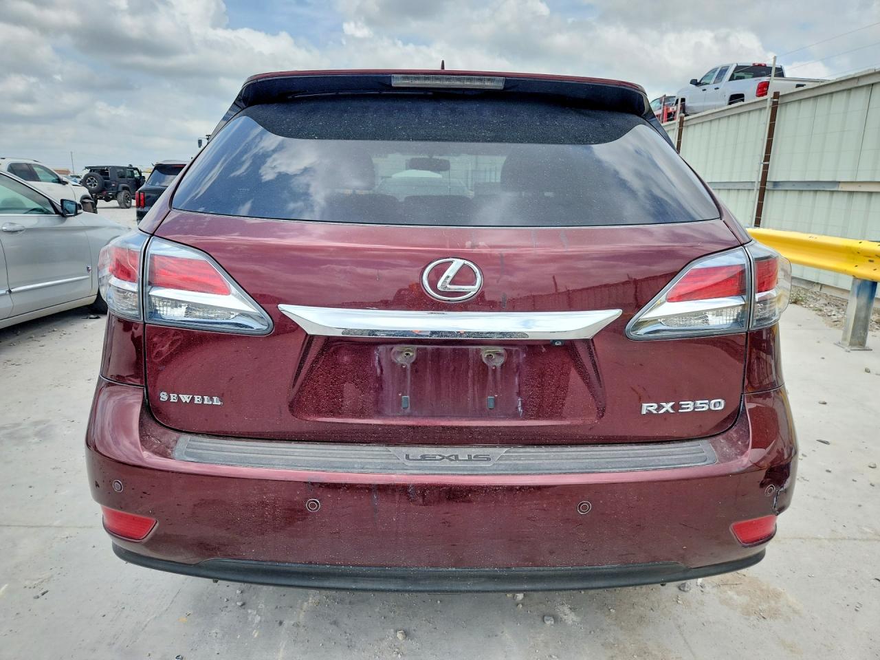 2015 Lexus Rx 350 Base Burgundy vin: JTJBK1BA2F2483659
