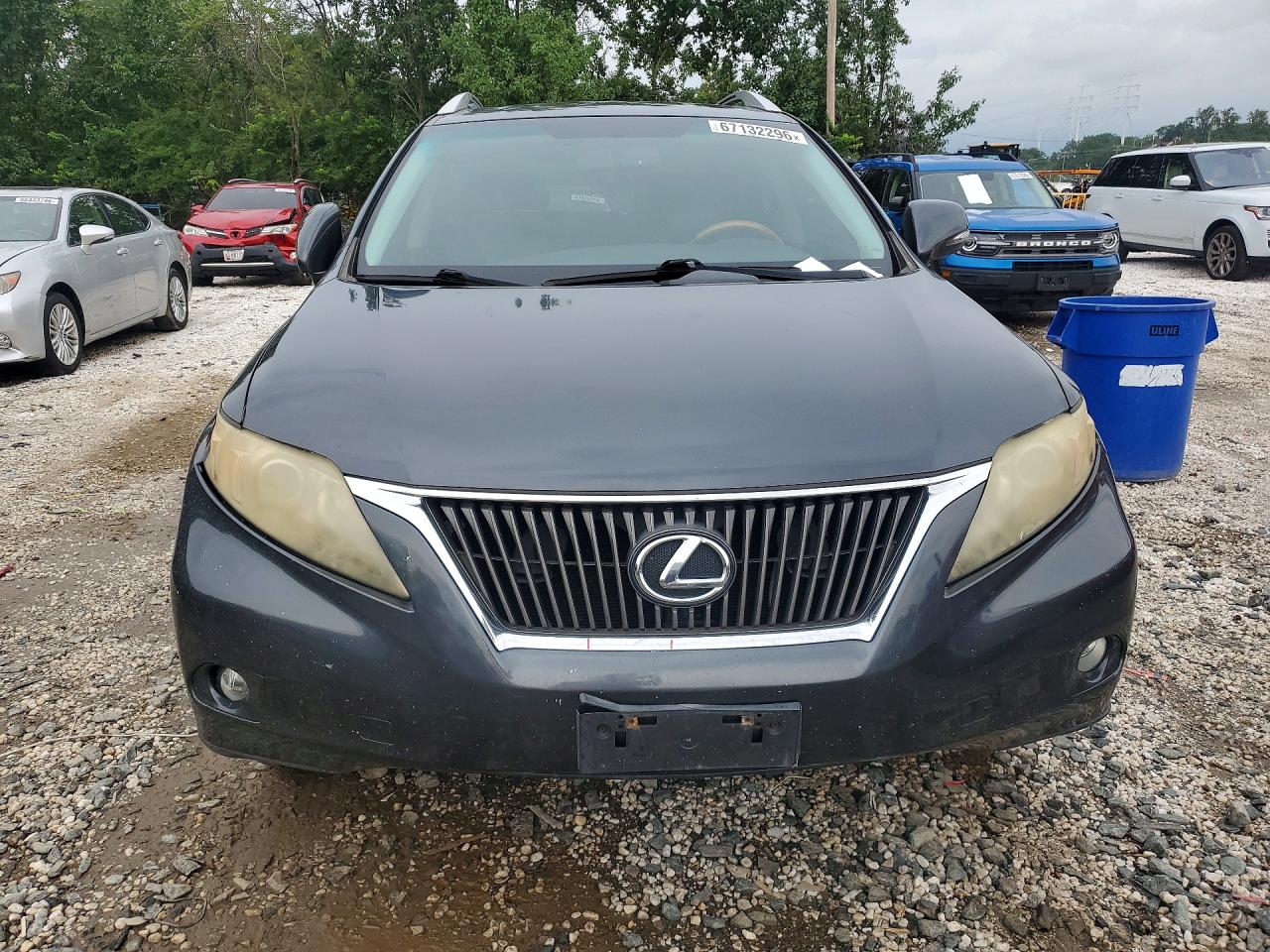 2010 Lexus Rx 350 Gray vin: JTJBK1BA3A2010152