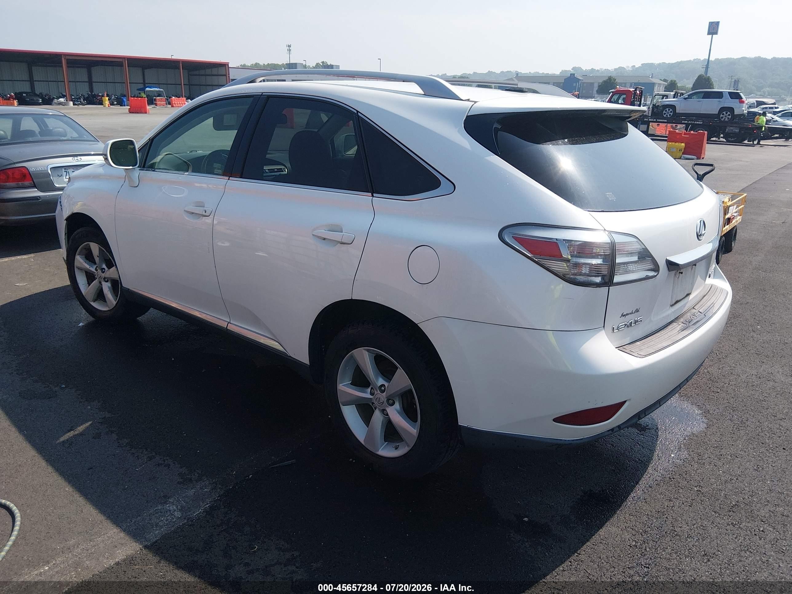 2010 Lexus Rx 350   Белый vin: JTJBK1BA3A2402824