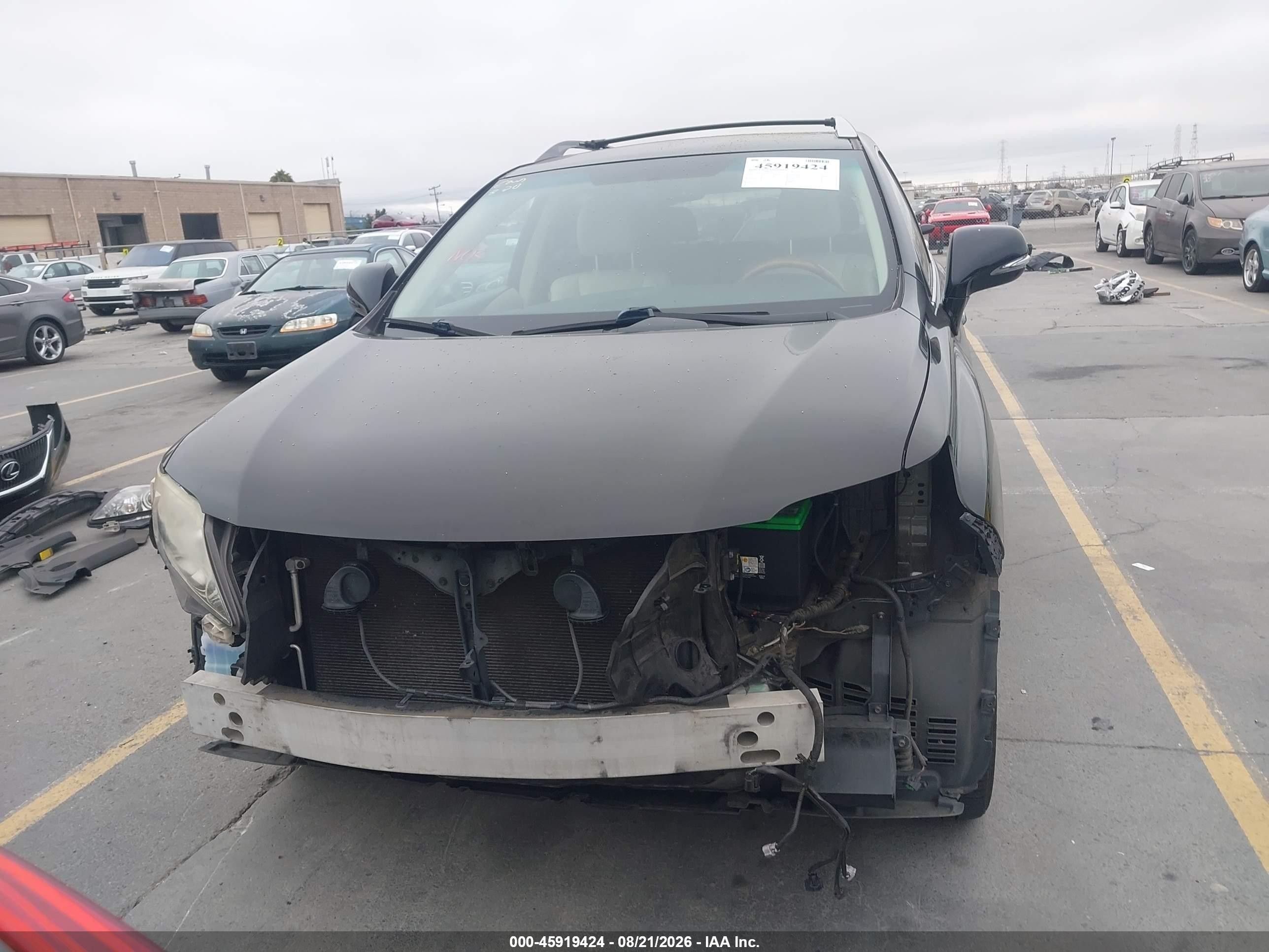2012 Lexus Rx 350   Черный vin: JTJBK1BA3C2445370