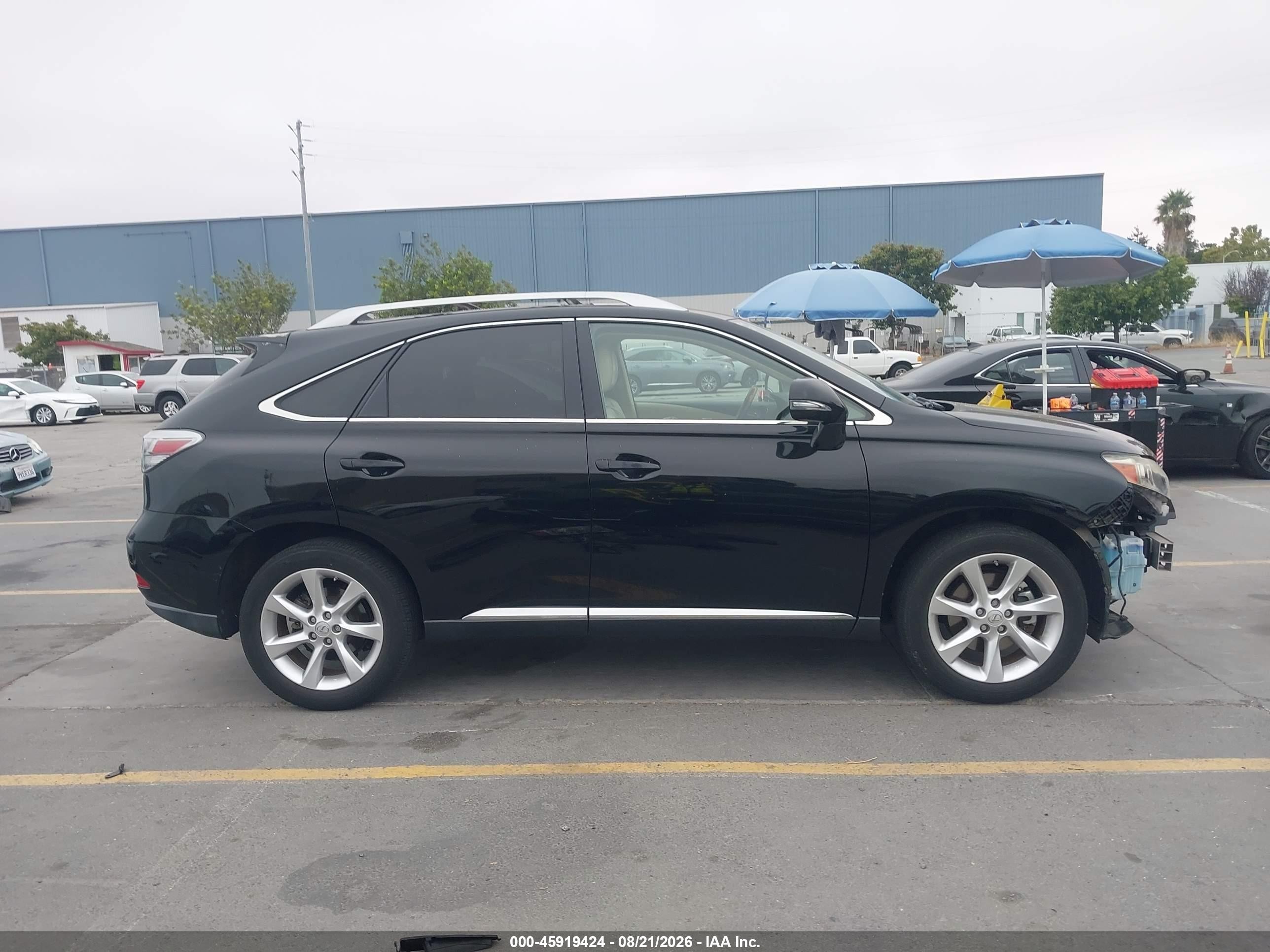 2012 Lexus Rx 350   Черный vin: JTJBK1BA3C2445370
