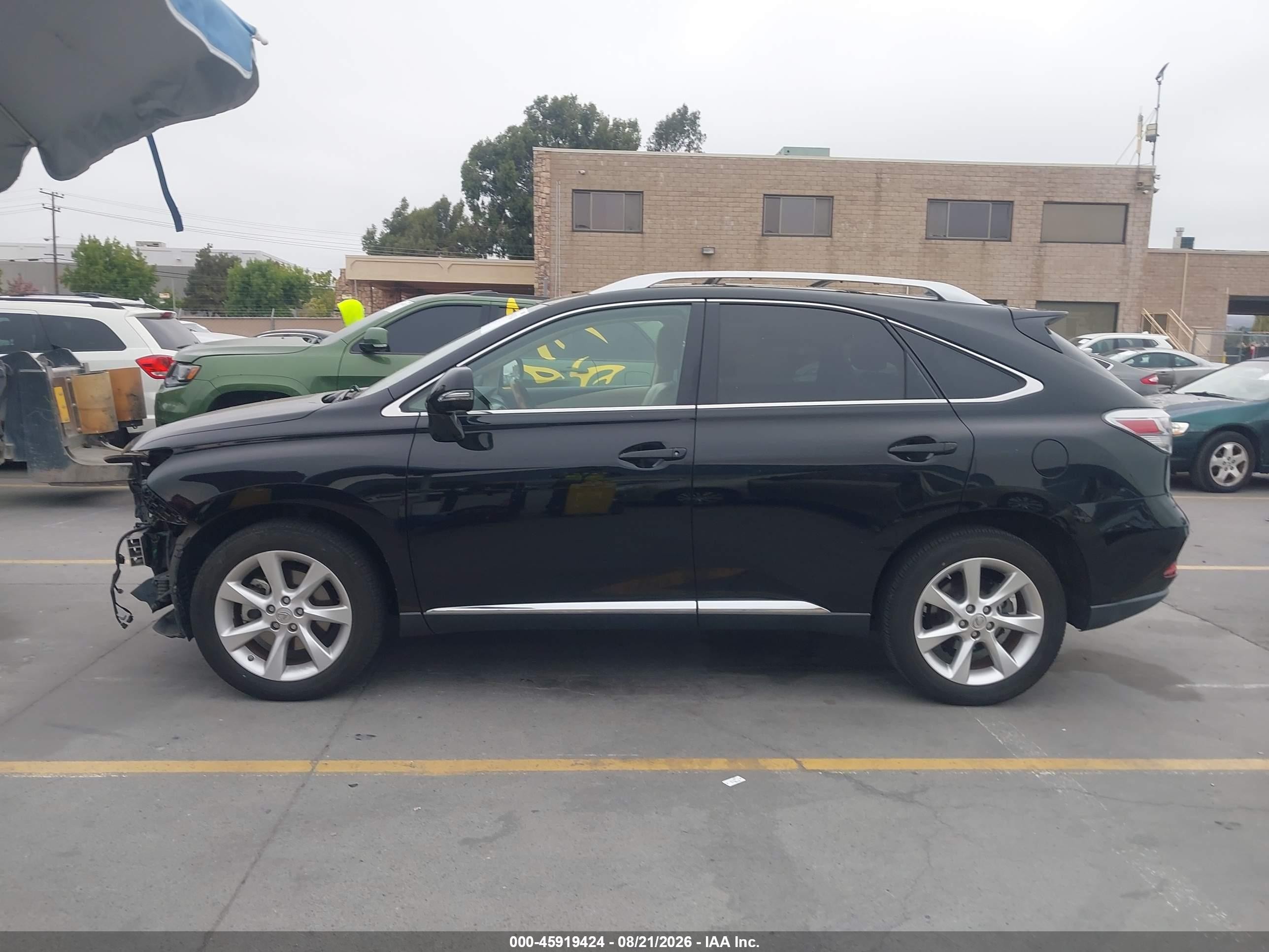 2012 Lexus Rx 350   Черный vin: JTJBK1BA3C2445370