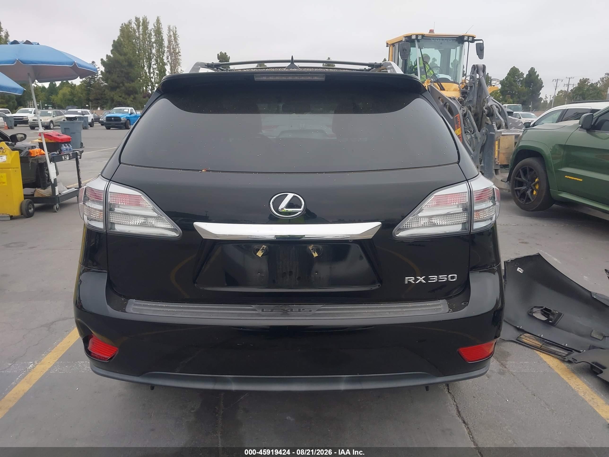 2012 Lexus Rx 350   Черный vin: JTJBK1BA3C2445370