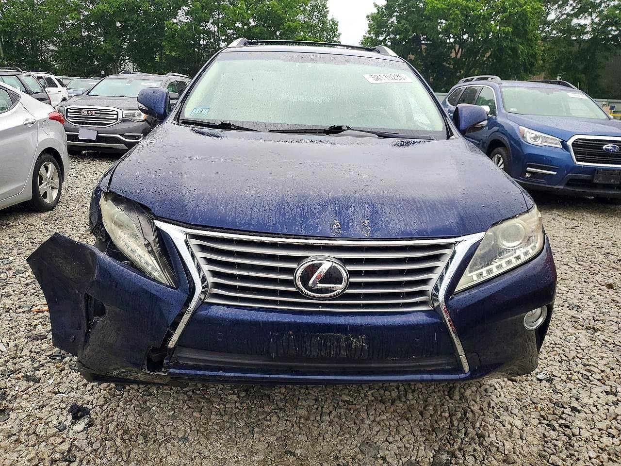 2013 Lexus Rx 350 Base Blue vin: JTJBK1BA3D2032026