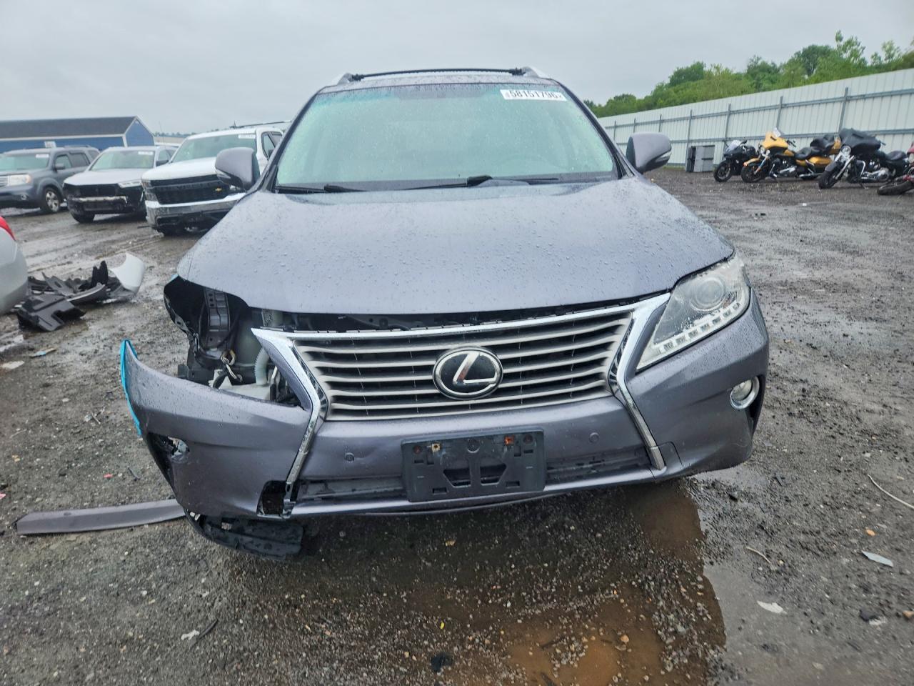 2013 Lexus Rx 350 Base Gray vin: JTJBK1BA3D2458217